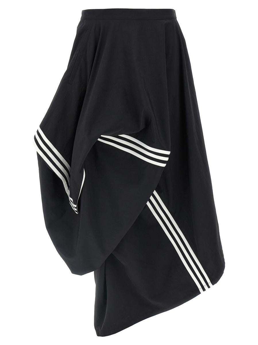 Y-3 Adidas 'W Wire Skirt' Midi Skirt