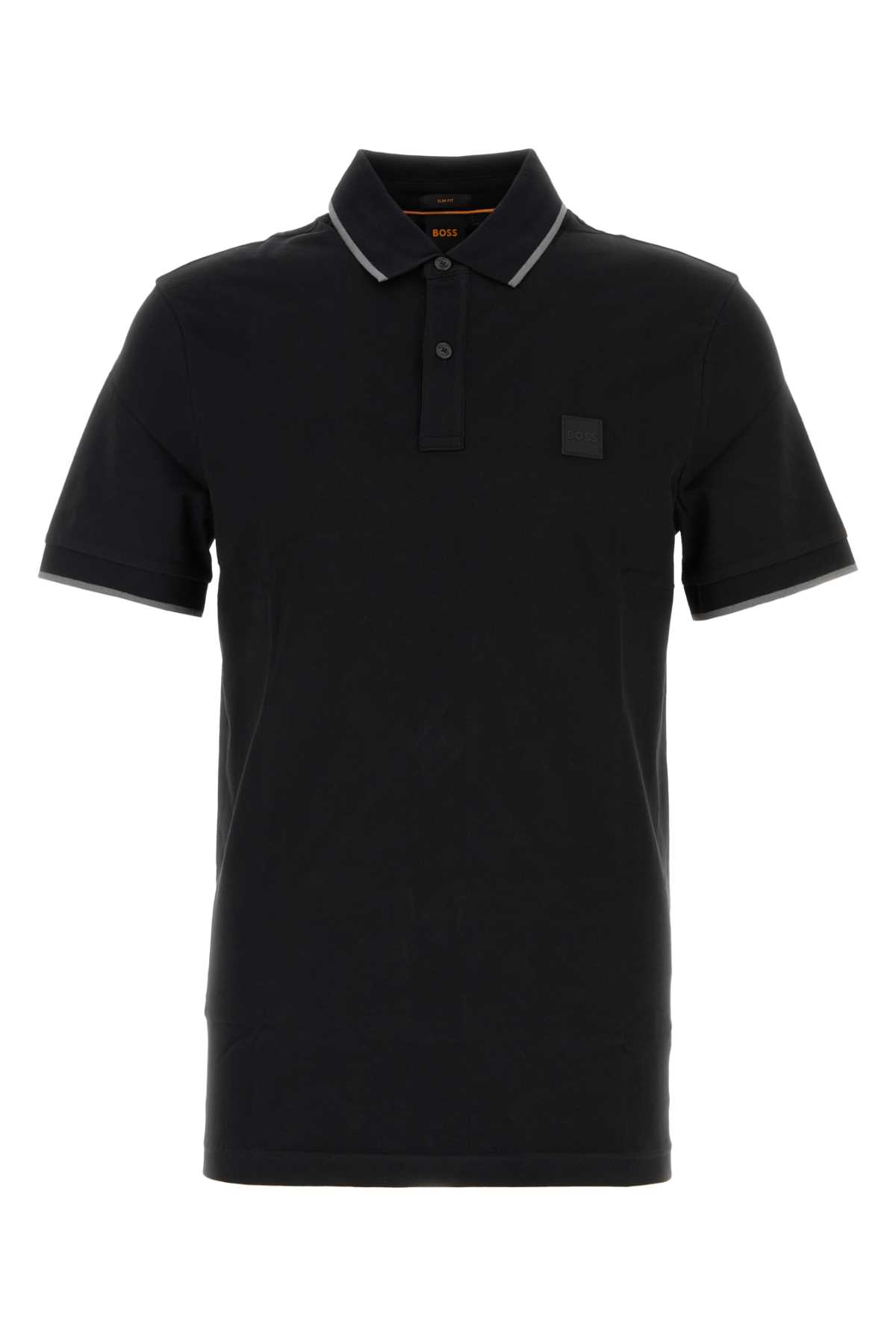 Hugo Boss Black Stretch Piquet Polo Shirt