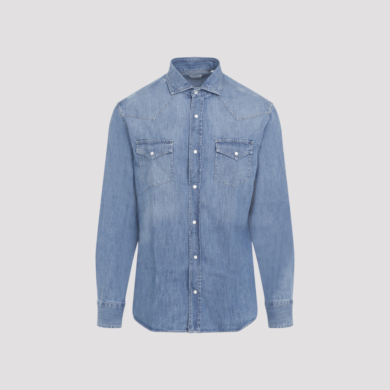 Brunello Cucinelli Denim Shirt