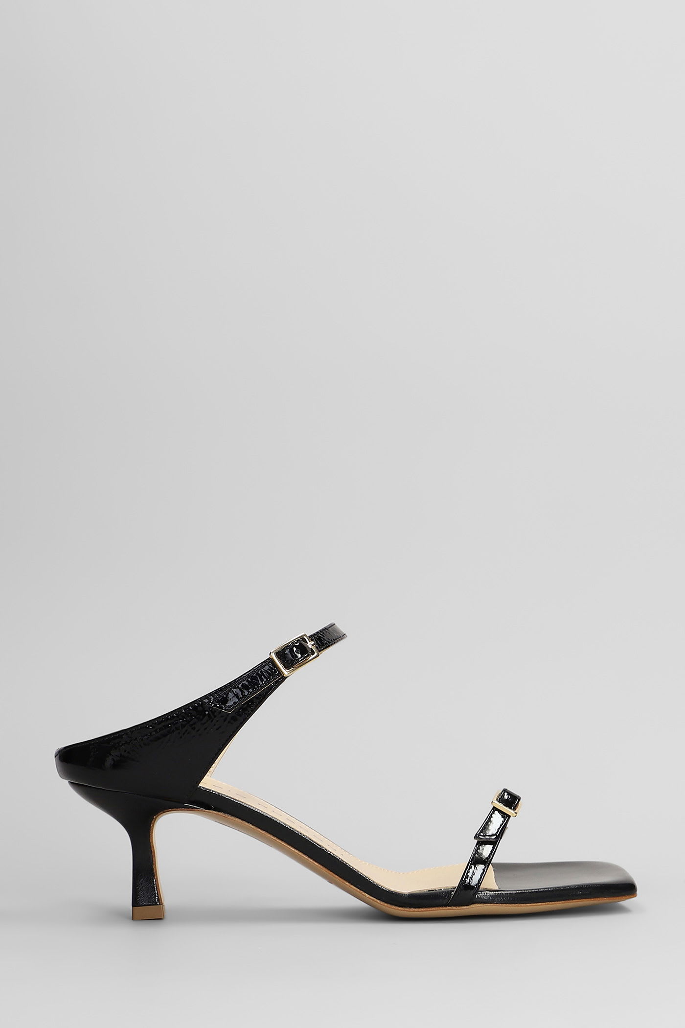 Fabio Rusconi Sandals In Black Leather