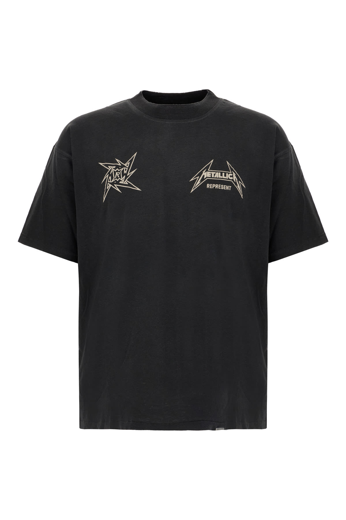 REPRESENT Slate Cotton Blend T-shirt