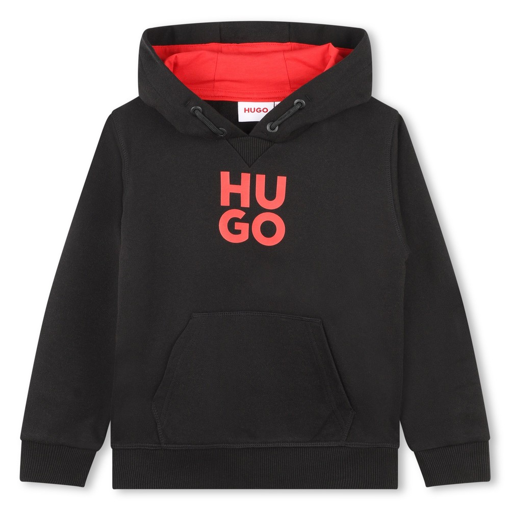 G00022 Stacked Logo Hoody