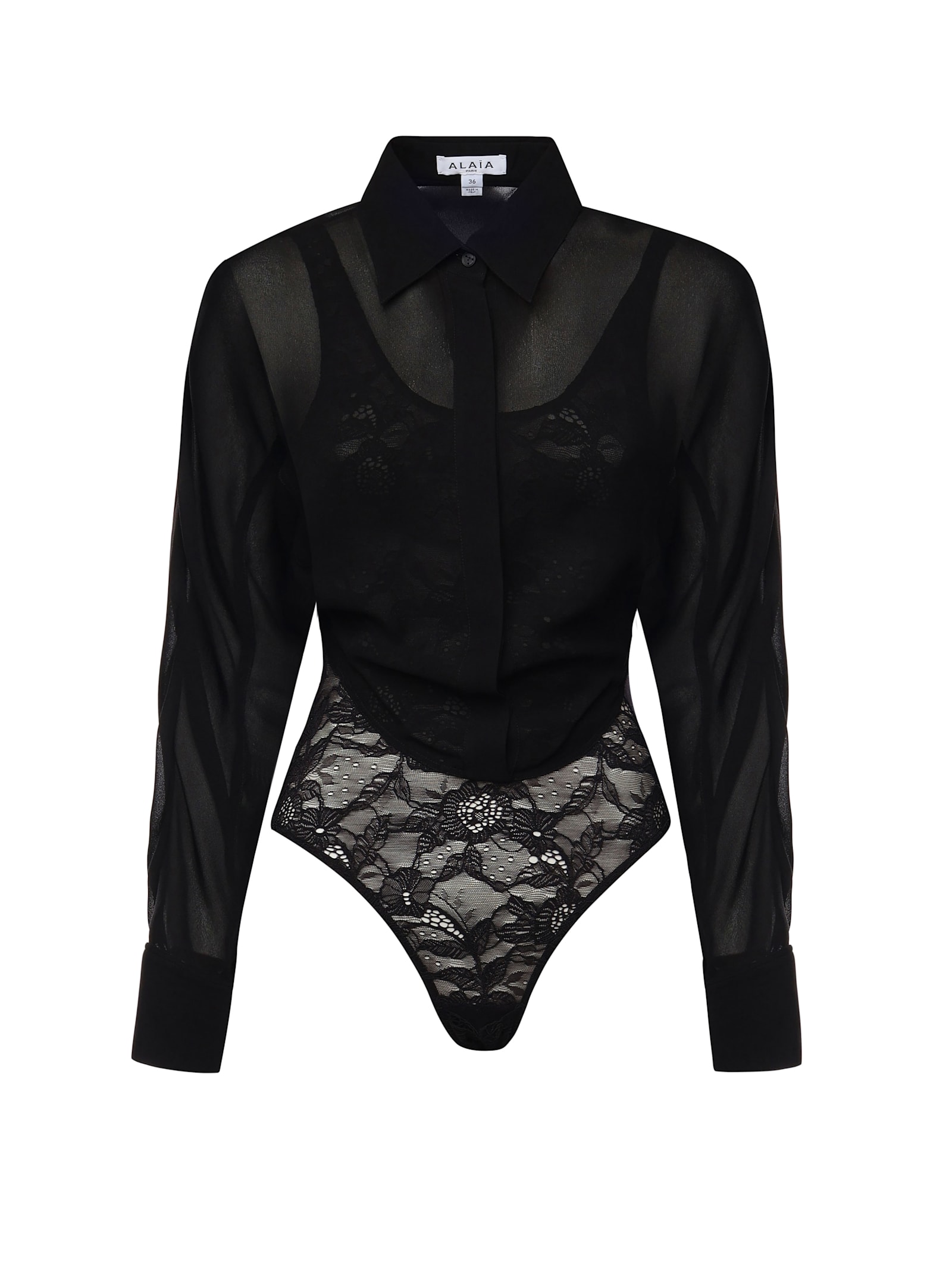 Alaia Georgette Body Shirt
