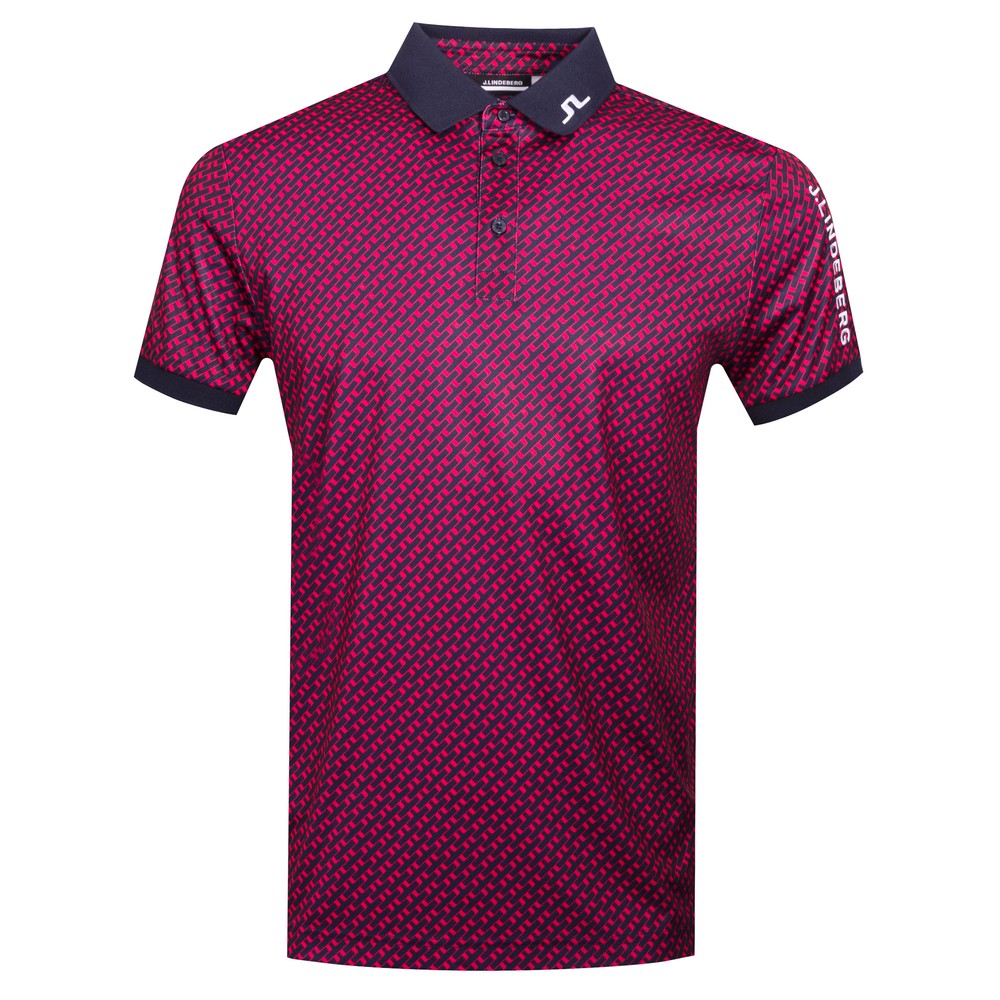 Tour Tech Print Polo Shirt