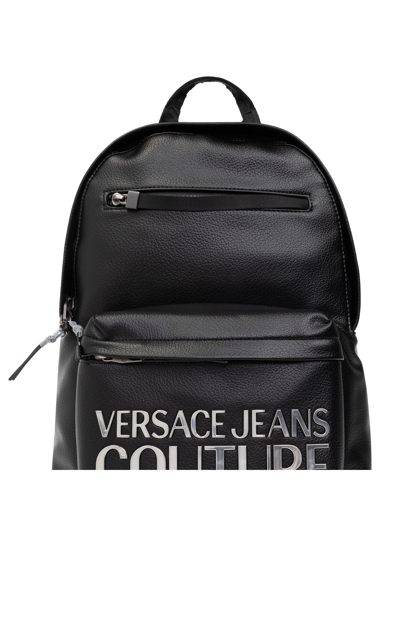 Versace Jeans Couture Backpack With Logo