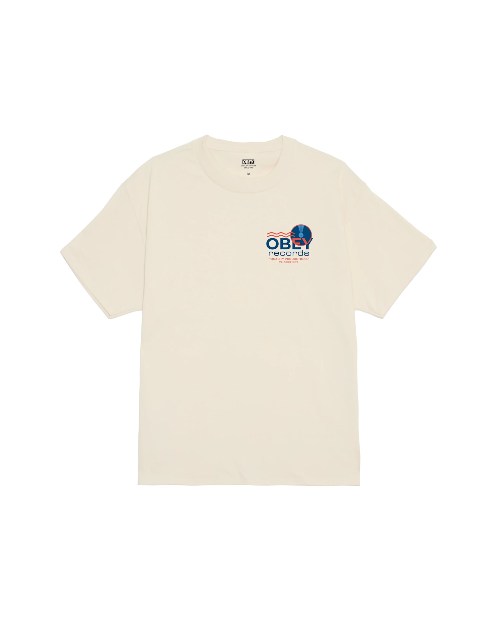 Obey Records Sound Waves Tee
