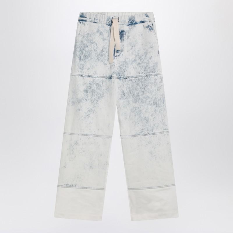 Dries Van Noten Light Jeans With Drawstring