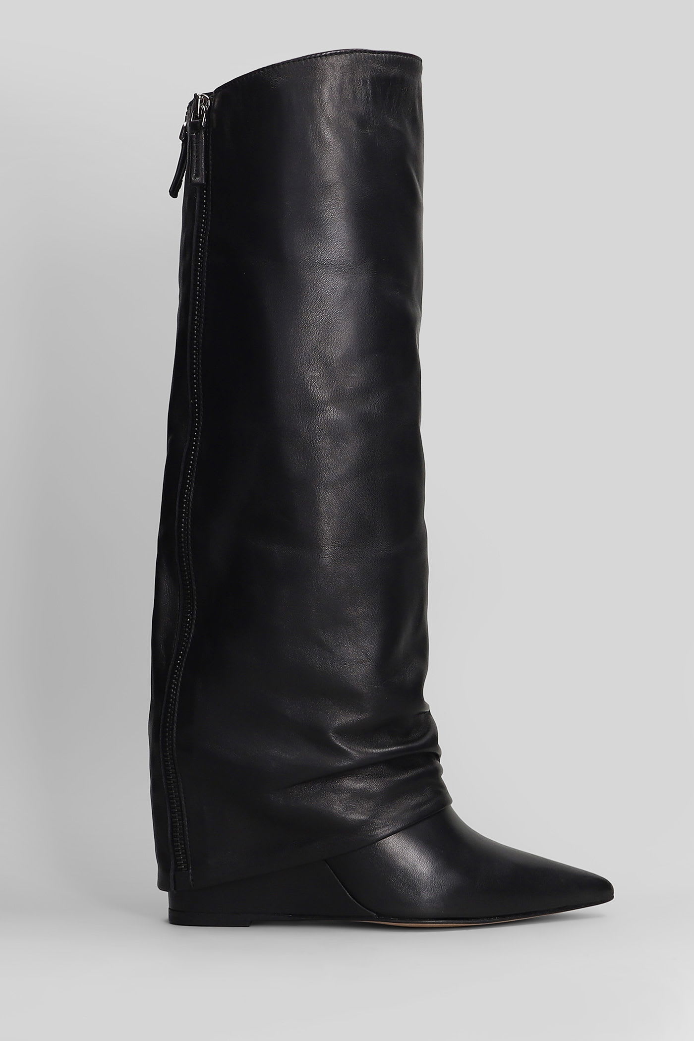 The Seller High Heels Boots In Black Leather