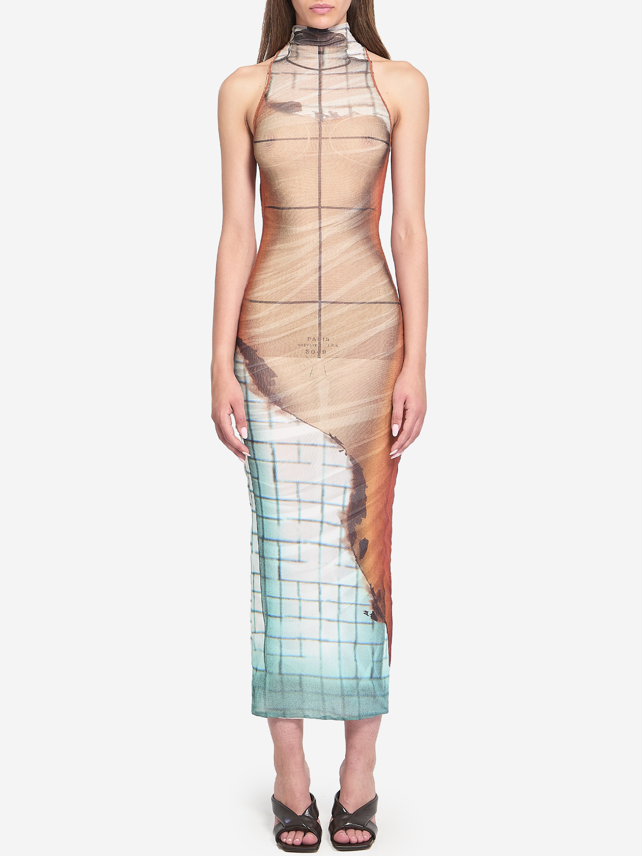 Fire Long Dress