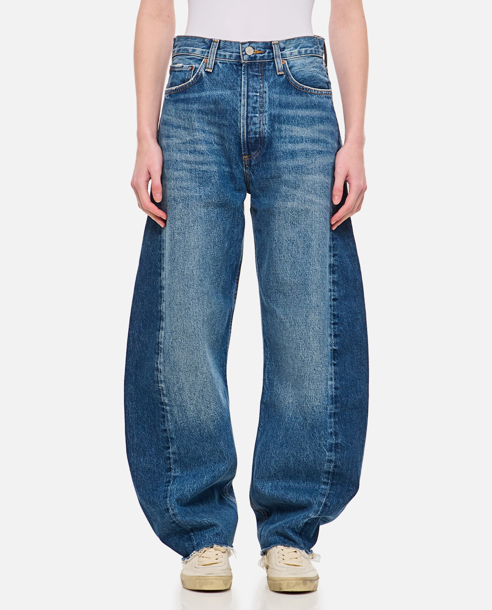 AGOLDE Luna Pieced Jean In Split