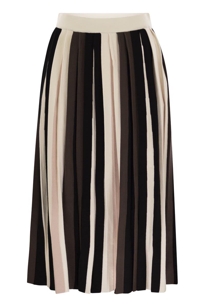 Weekend Max Mara Pleiadi - Pleated Viscose Skirt