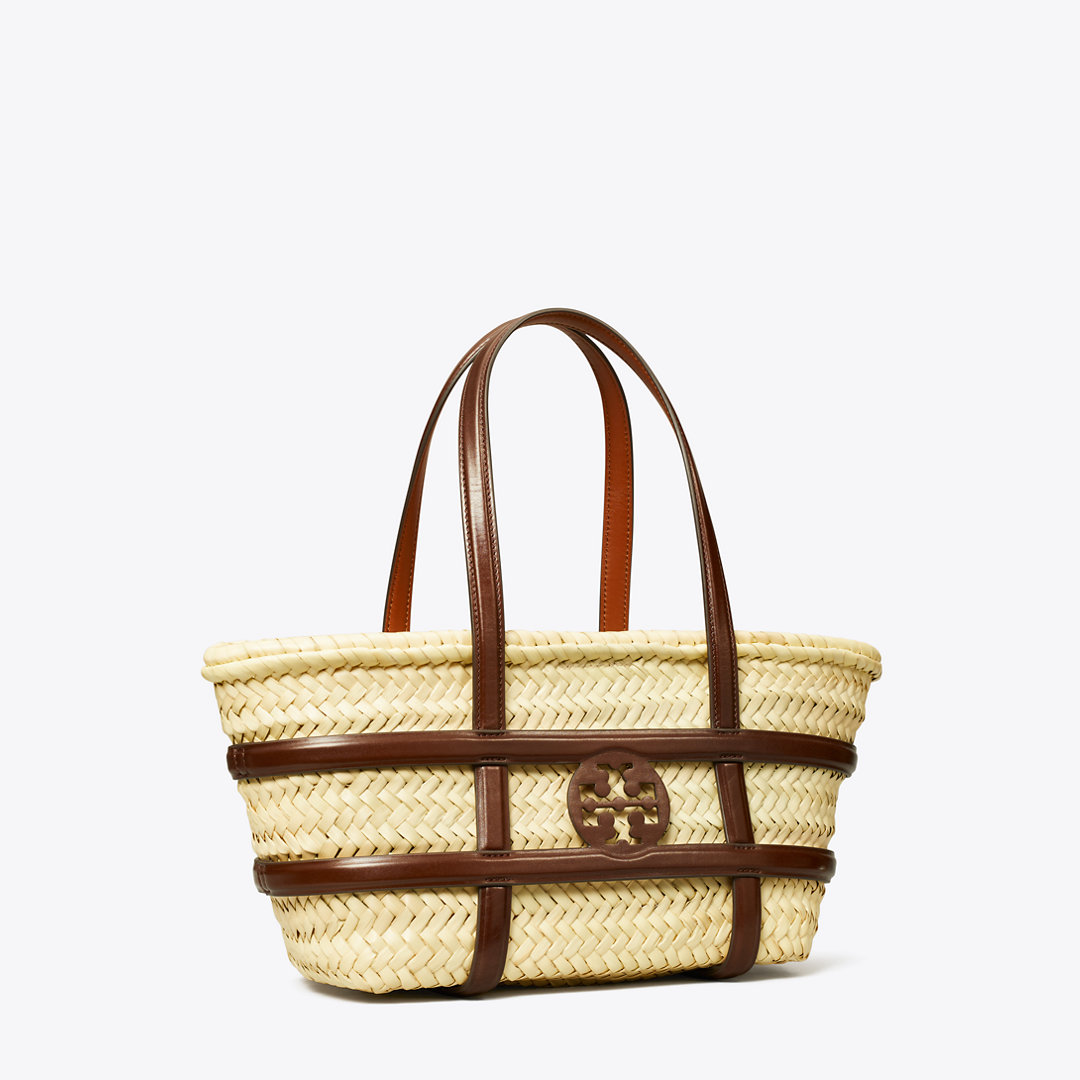 Tory Burch Small Ella Straw Basket