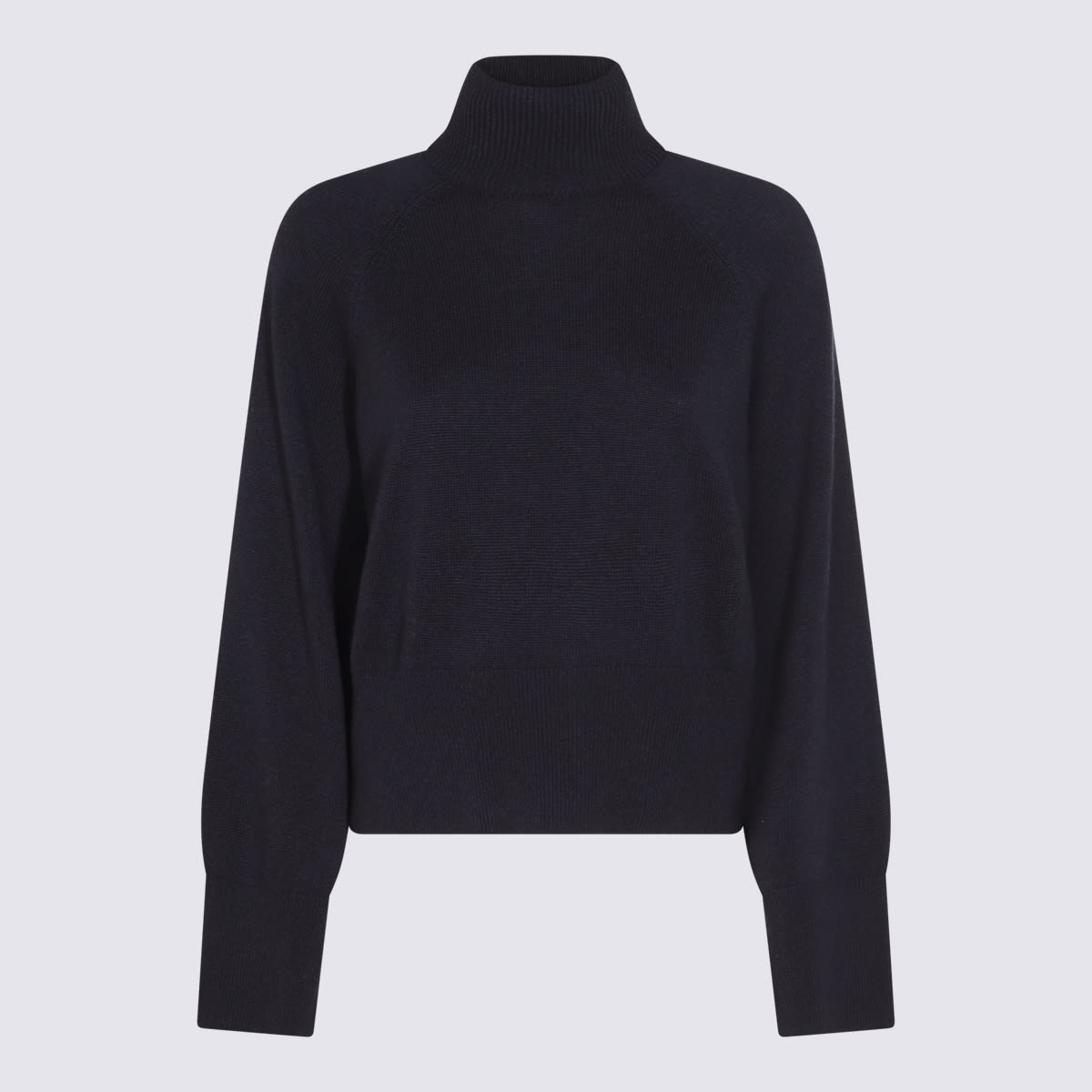 Brunello Cucinelli Dark Blue Cashmere Knitwear