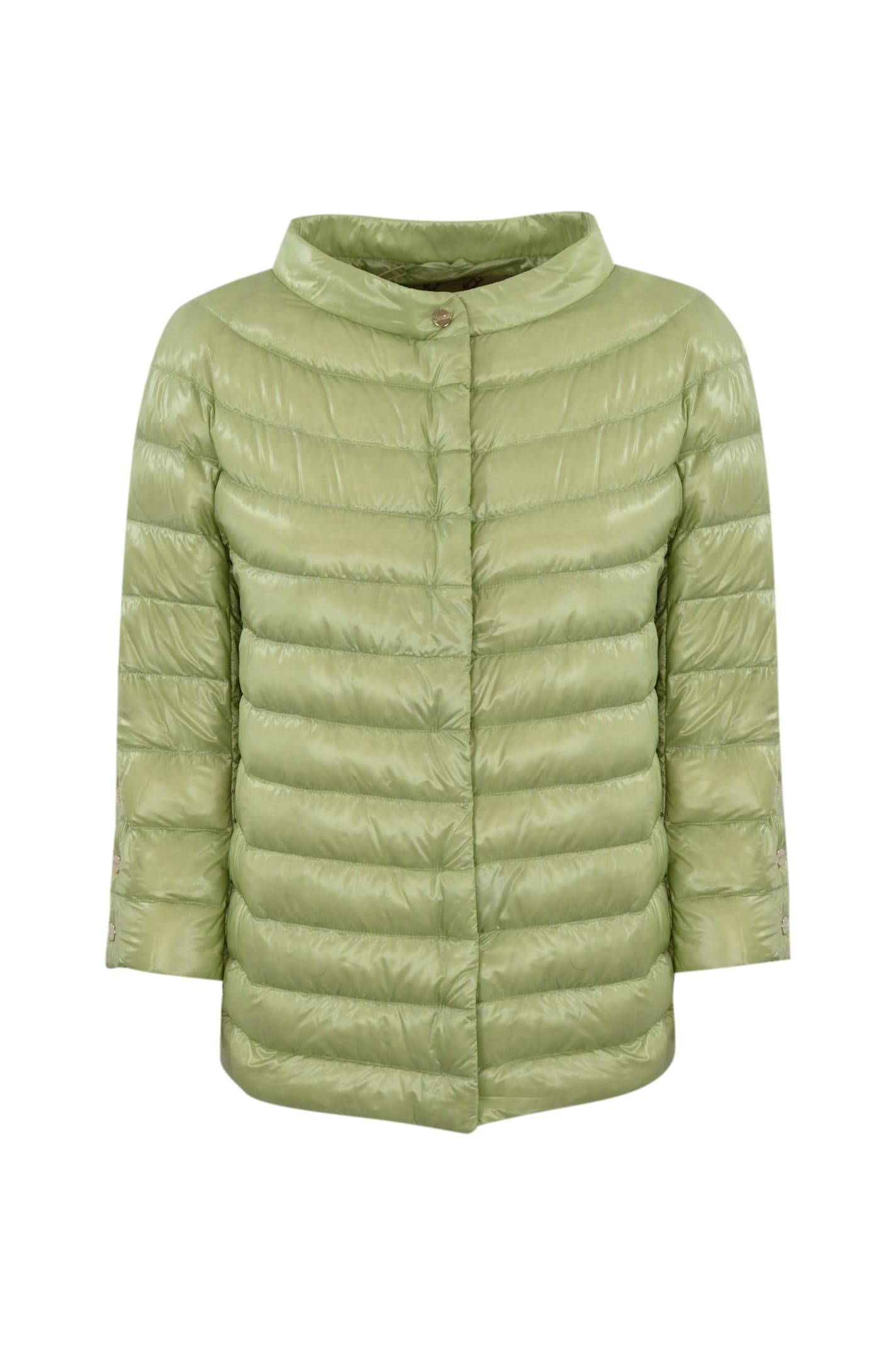 Herno Ultralight Nylon Hooded Down Jacket
