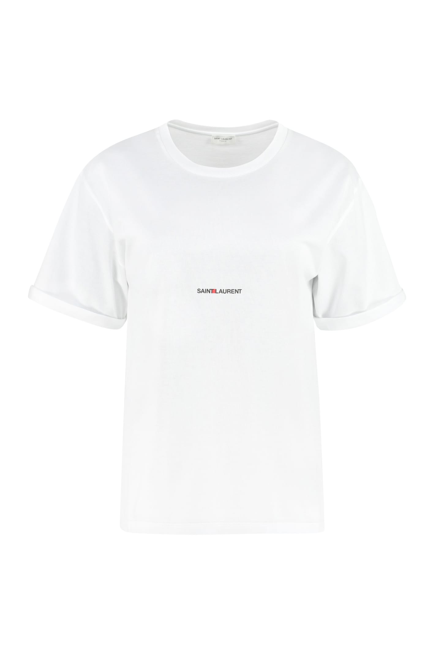 Saint Laurent Cotton Crew-neck T-shirt
