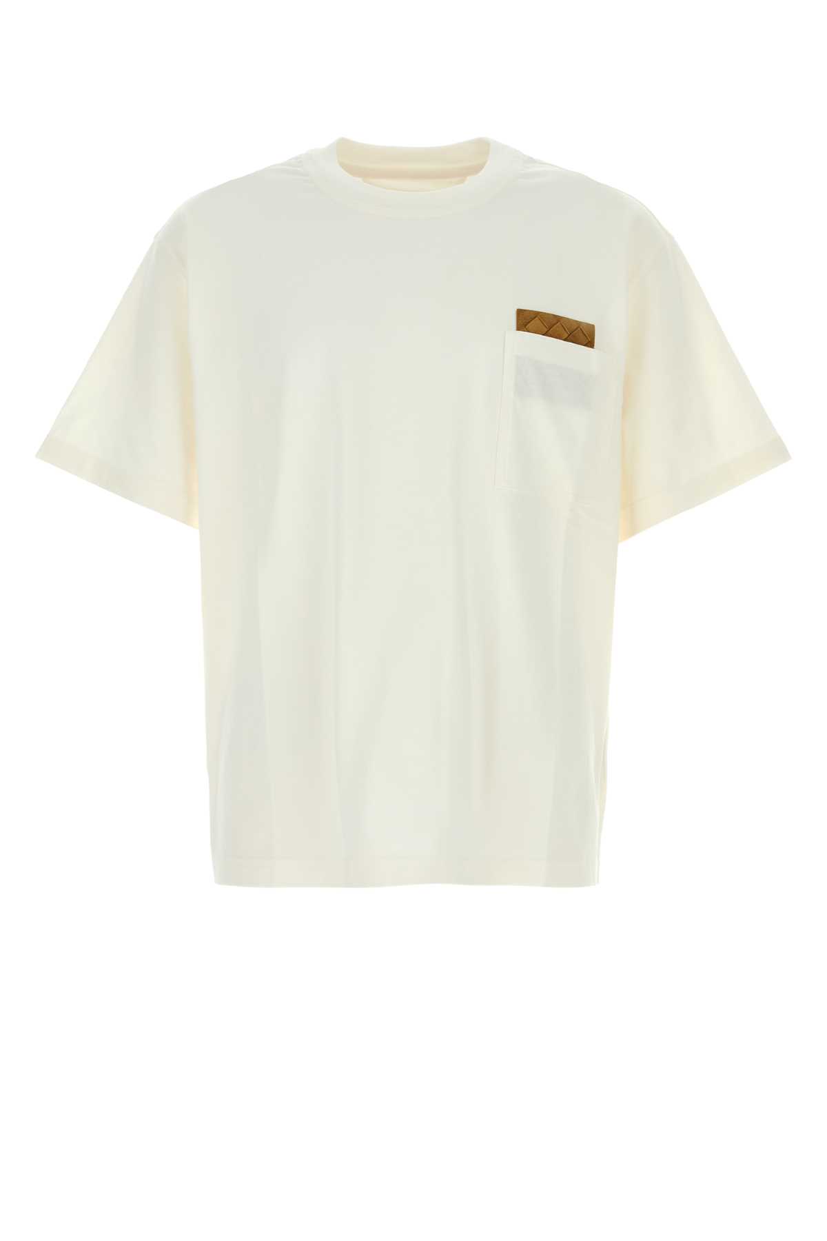 Bottega Veneta White Cotton T-shirt