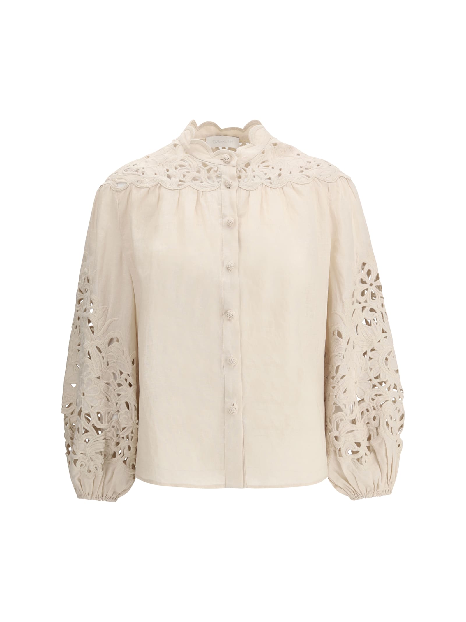 Zimmermann Wylie Embroidered Blouse