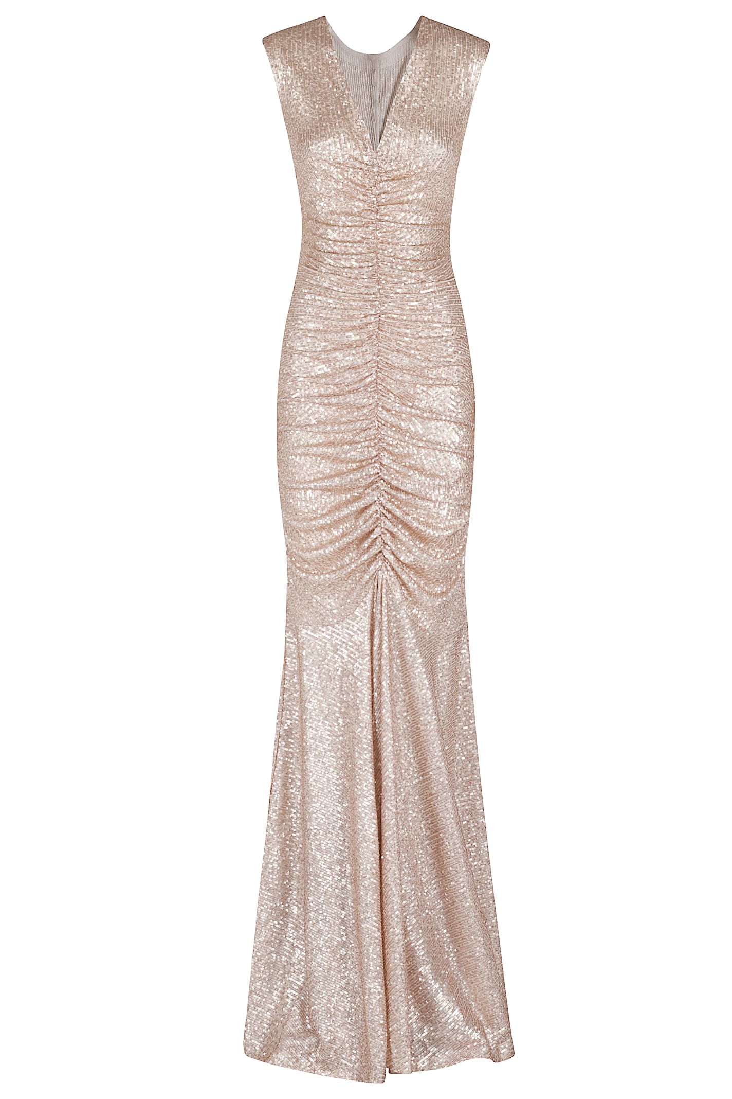 Norma Kamali Sleeveless Deep V Neck