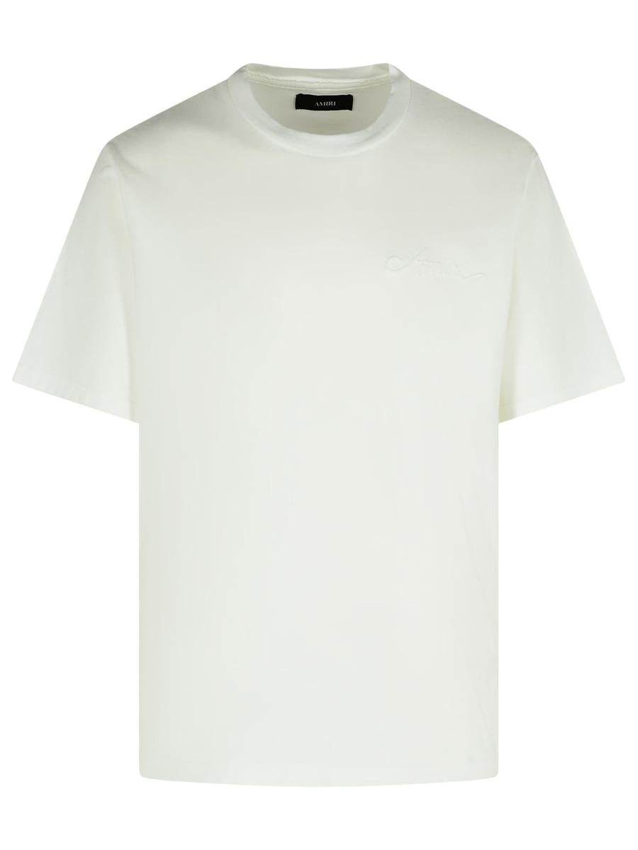 Amiri 'Bandana' White Cotton T-Shirt
