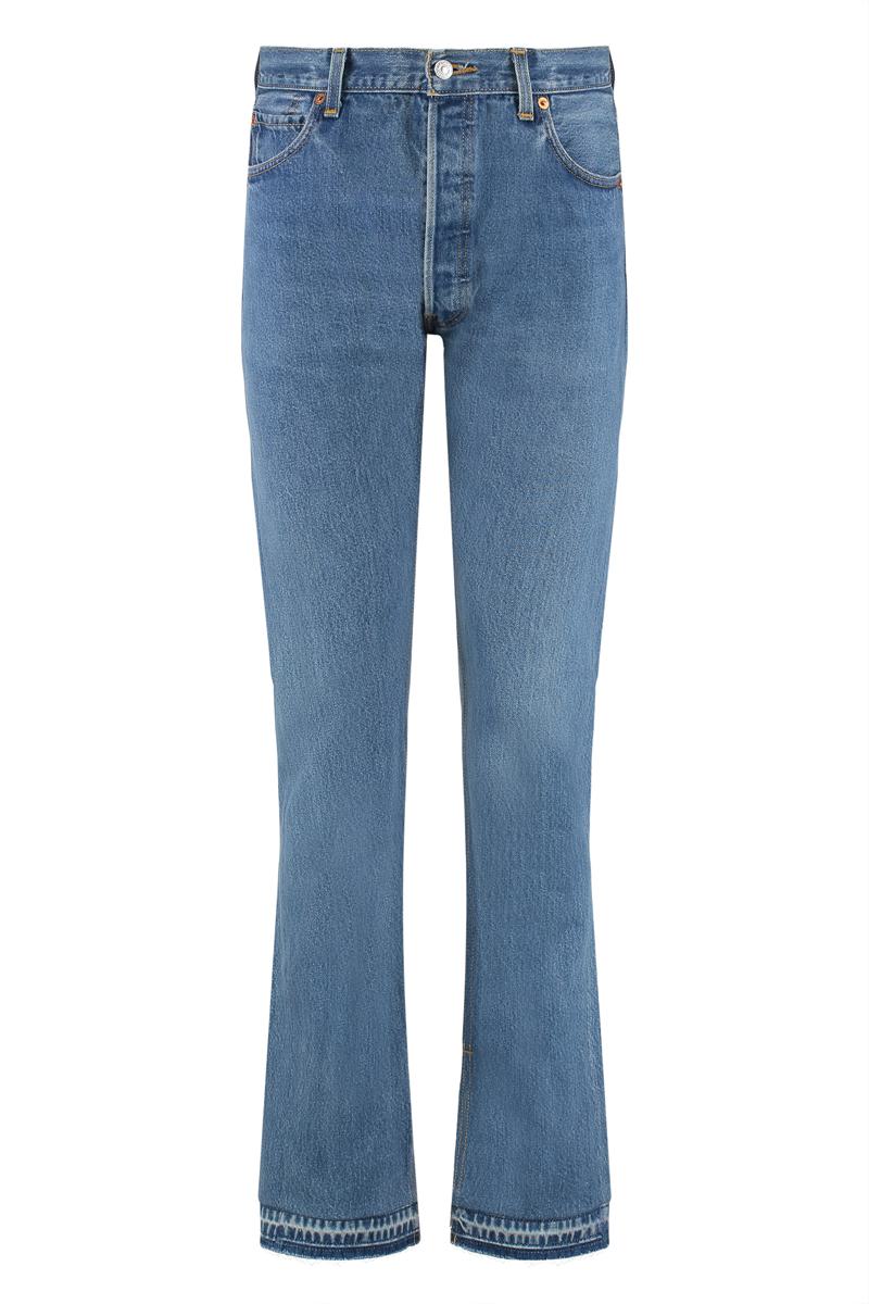 Re/Done Re/Done X Levis - High-Rise Skinny-Fit Jeans