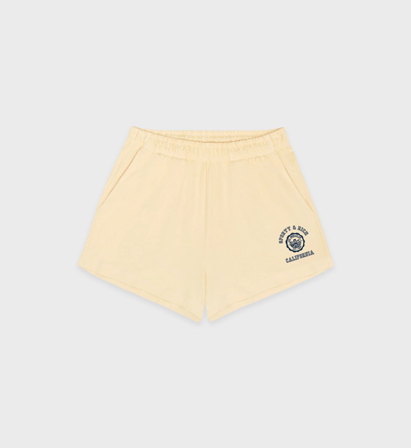 Sporty & Rich California Emblem Disco Short