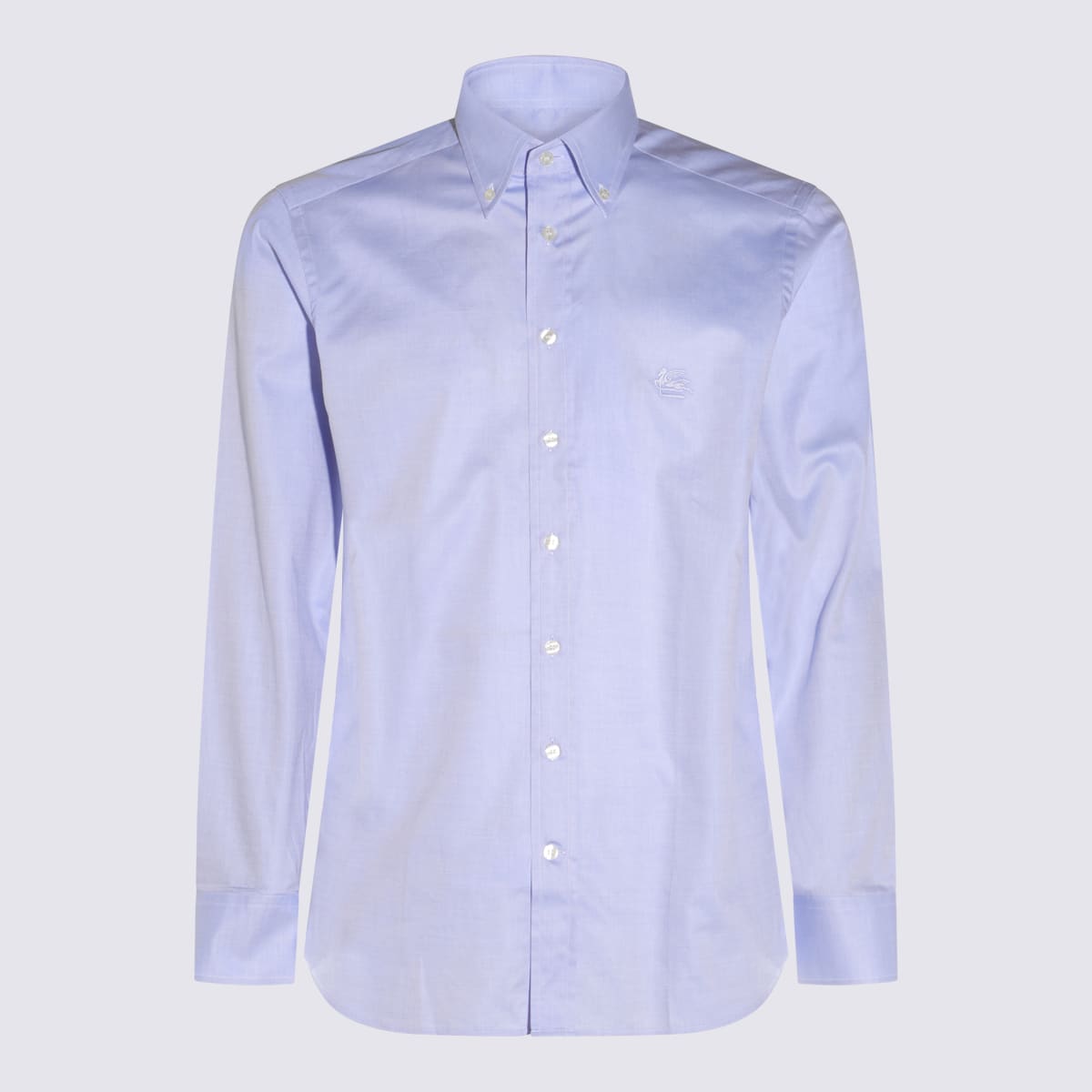 Etro Light Blue Cotton Shirt