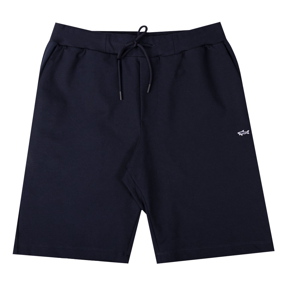 Embroidered Shark Jogger Short