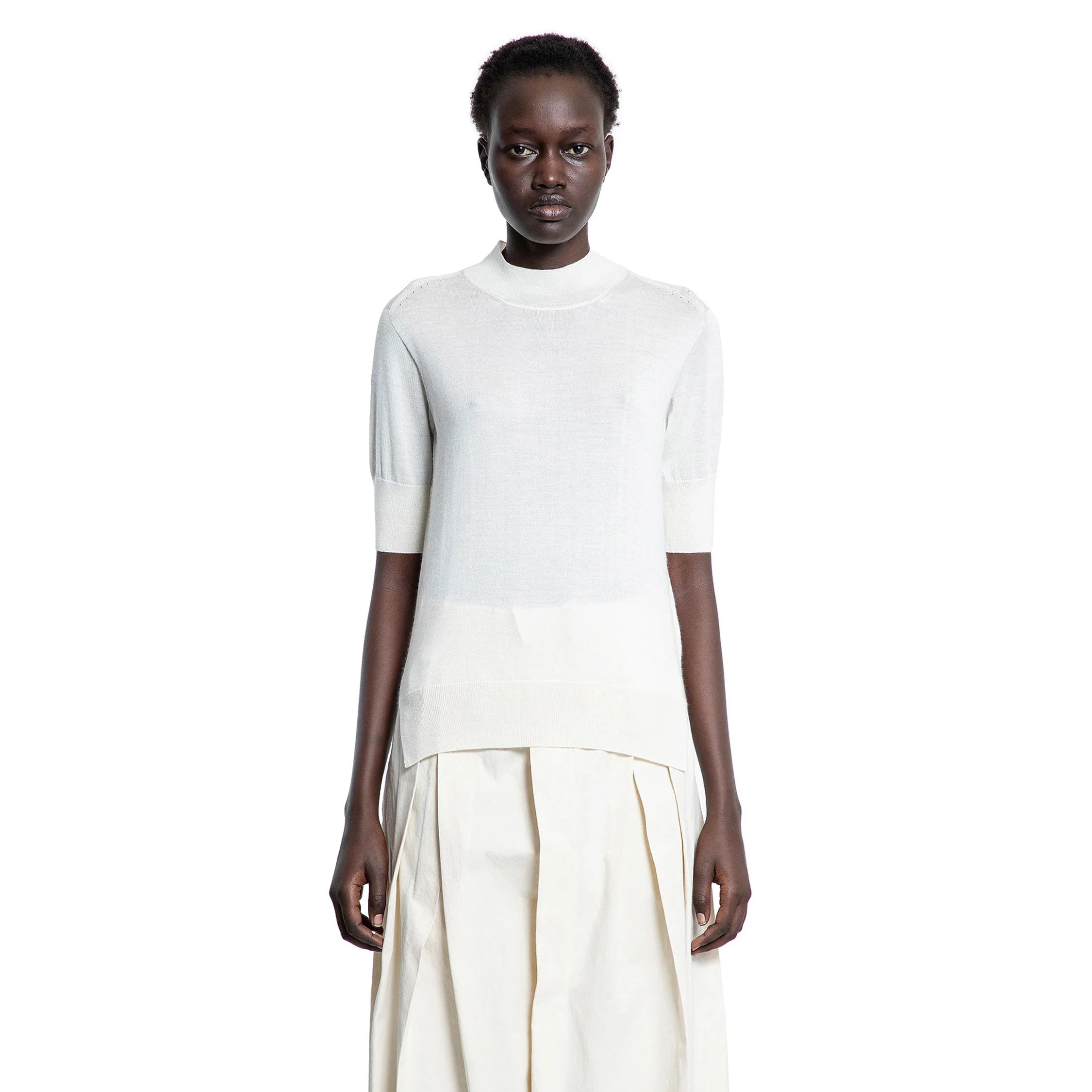 Sjort Sleeve Knit Top
