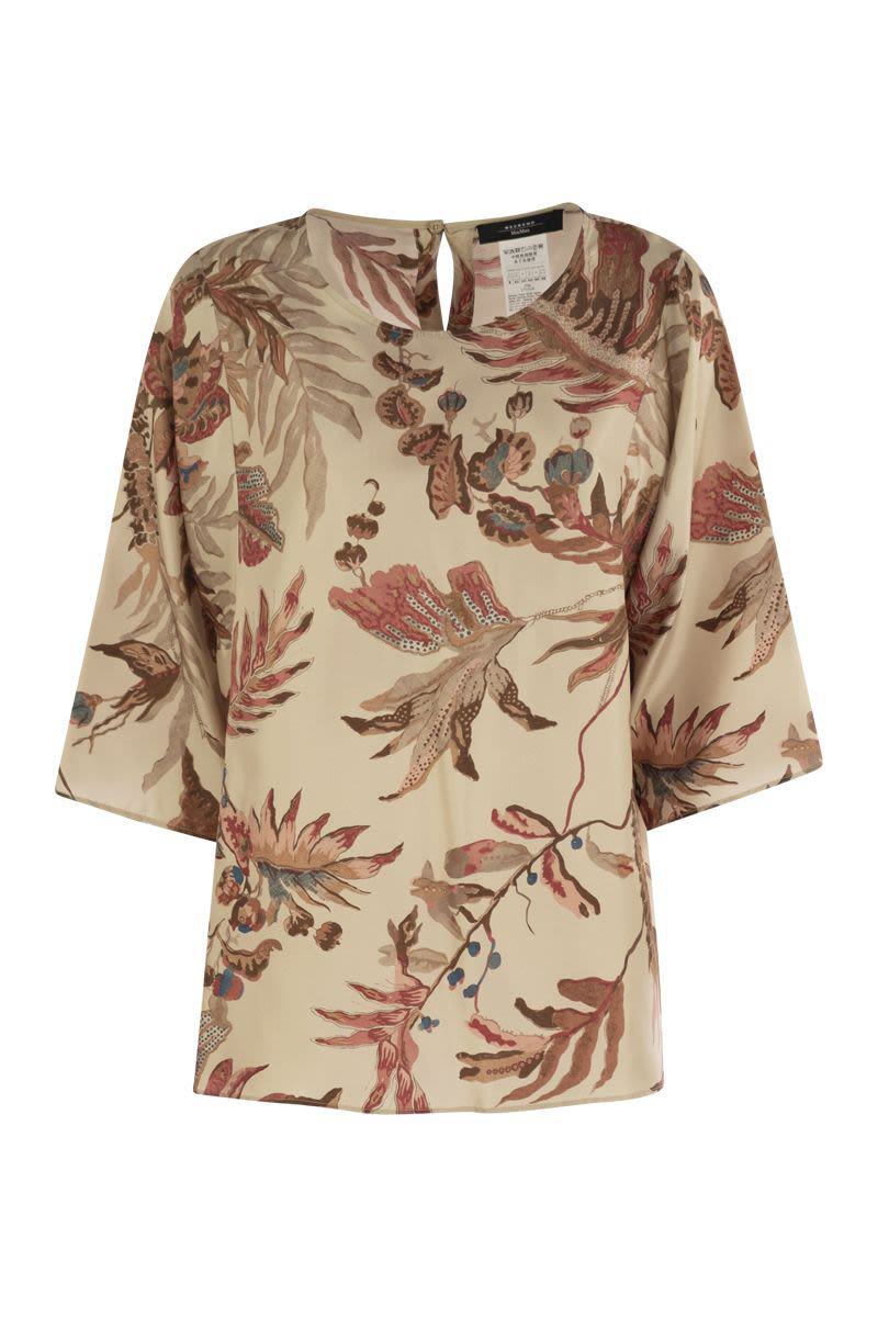 Weekend Max Mara Filippo - Printed Silk Soft Blouse