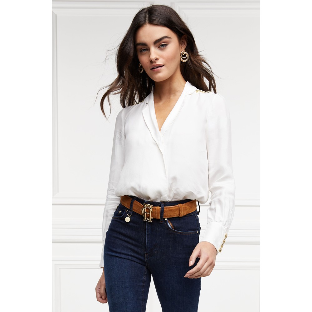 Cupro Shirt Bodysuit