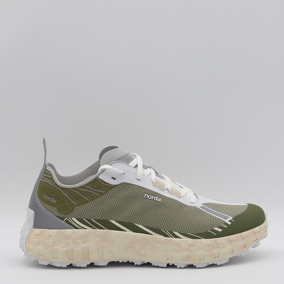 Norda Military Green Sneakers