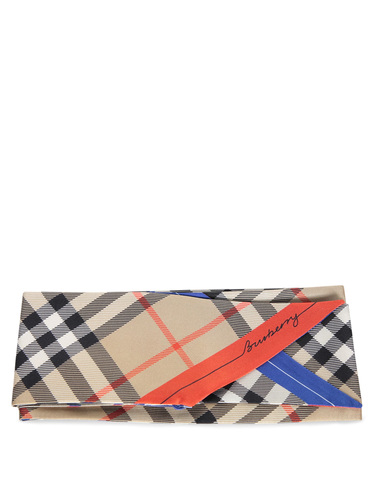 Burberry Check Silk Scarf