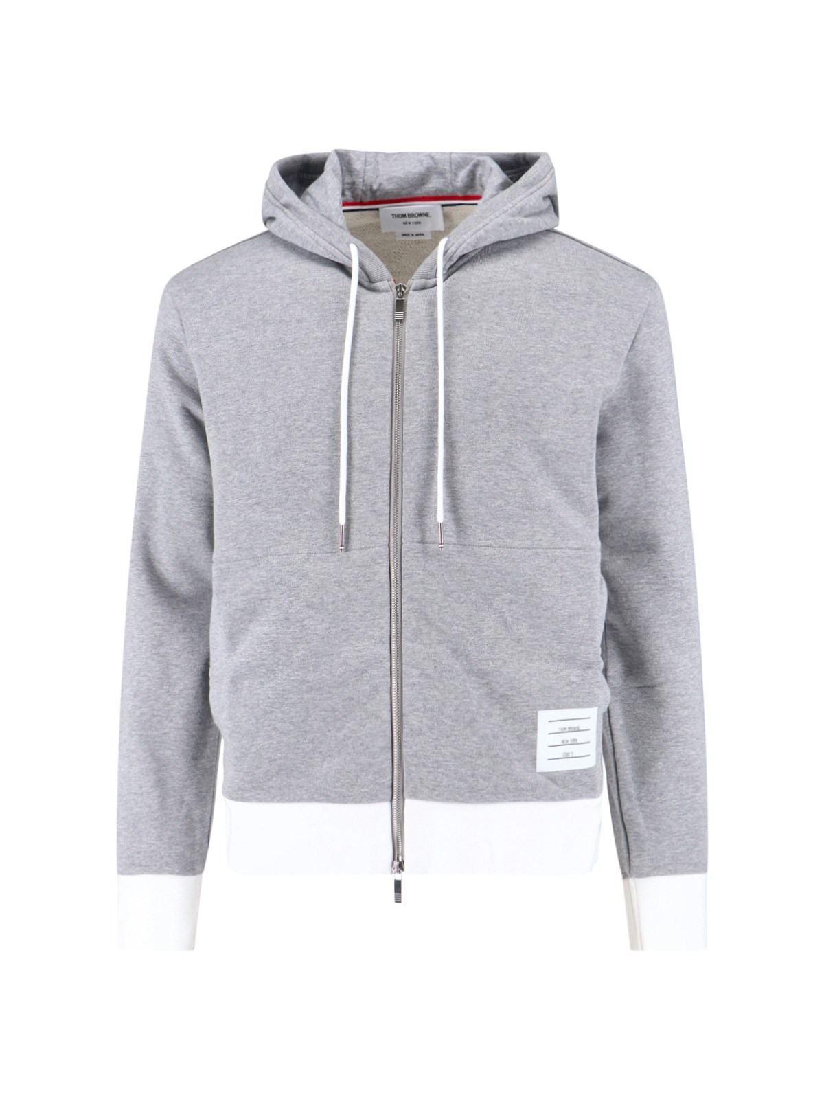 Thom Browne '4-Bar' Zip Sweatshirt