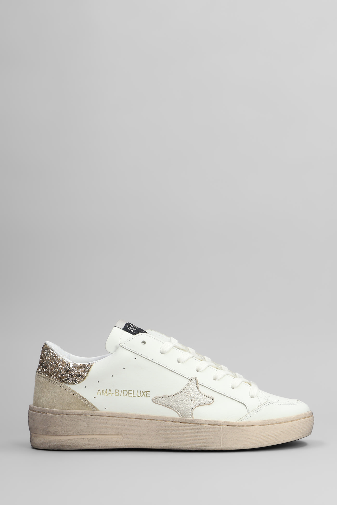 AMA-BRAND Sneakers In White Leather