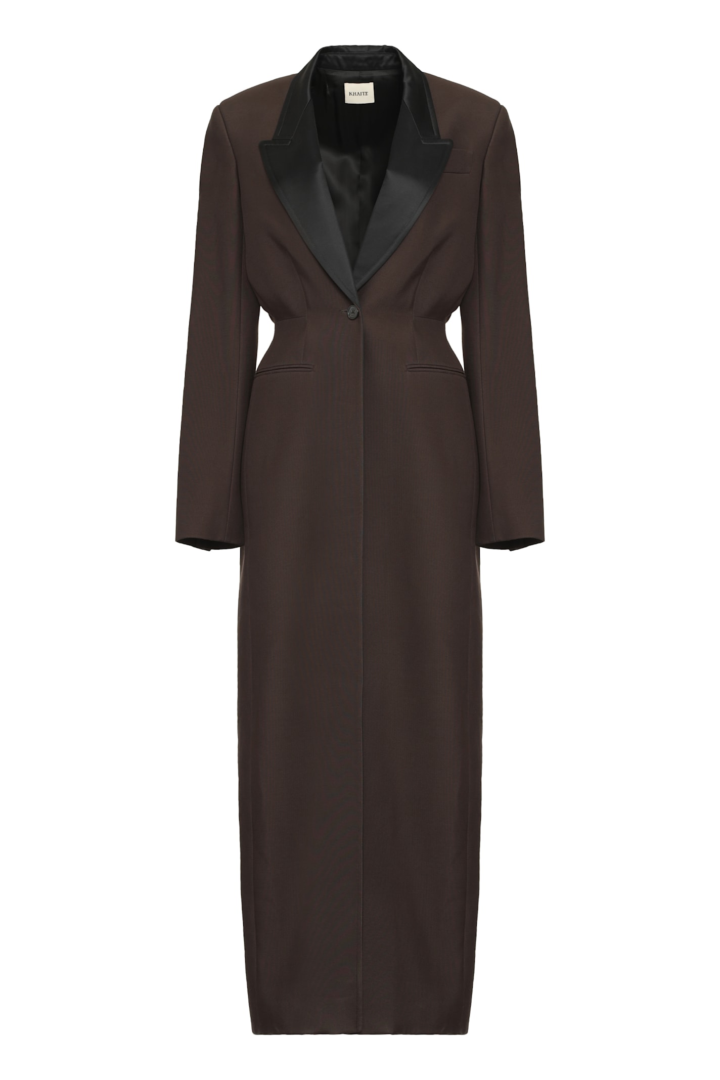 Khaite Bellow Single-breasted Long Coat
