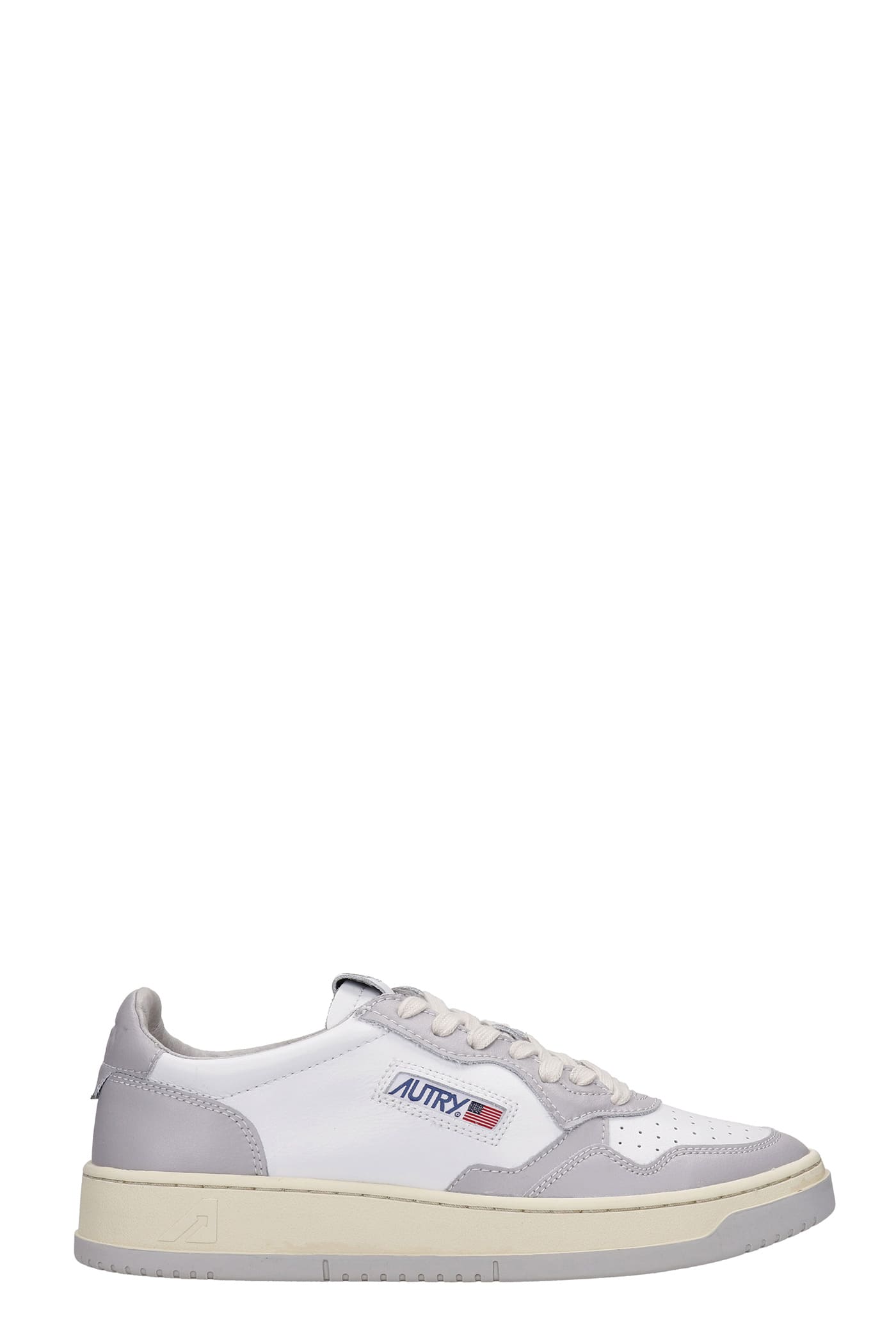 Autry 01 Sneakers In White Leather