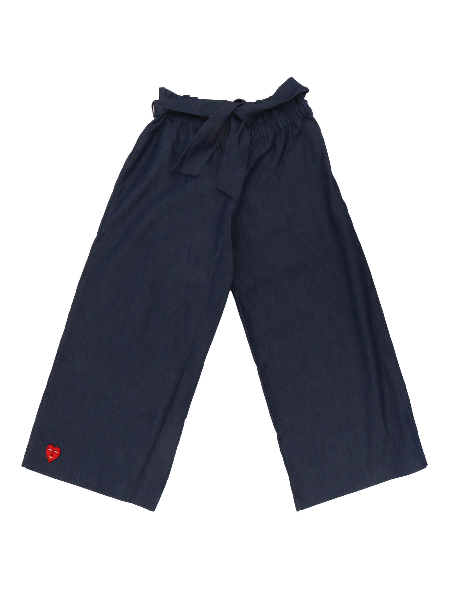 Vivetta Chambray Pants With Bow