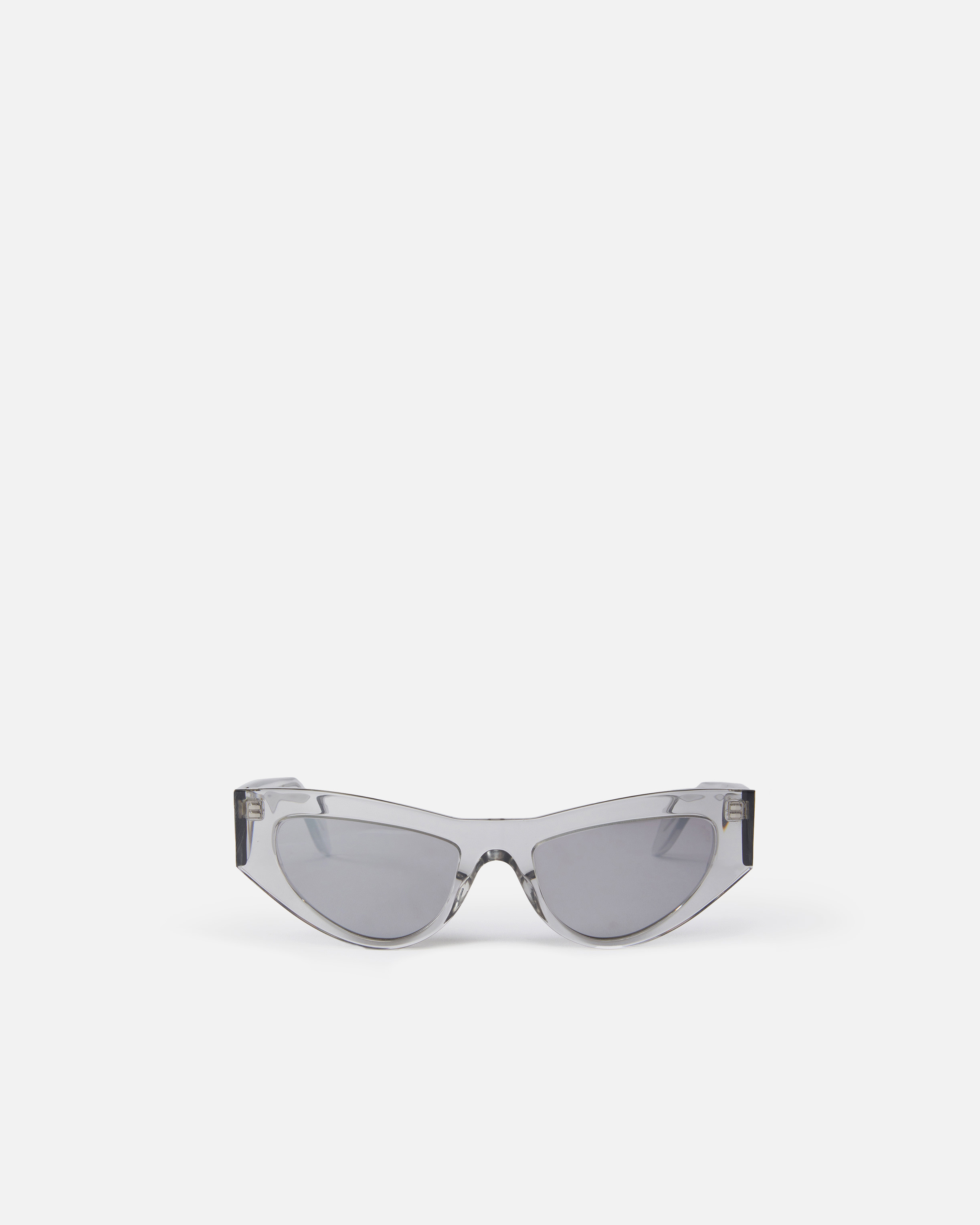 Pinko, Lunettes de soleil cat-eye effet miroir, Light grey/mirror, U