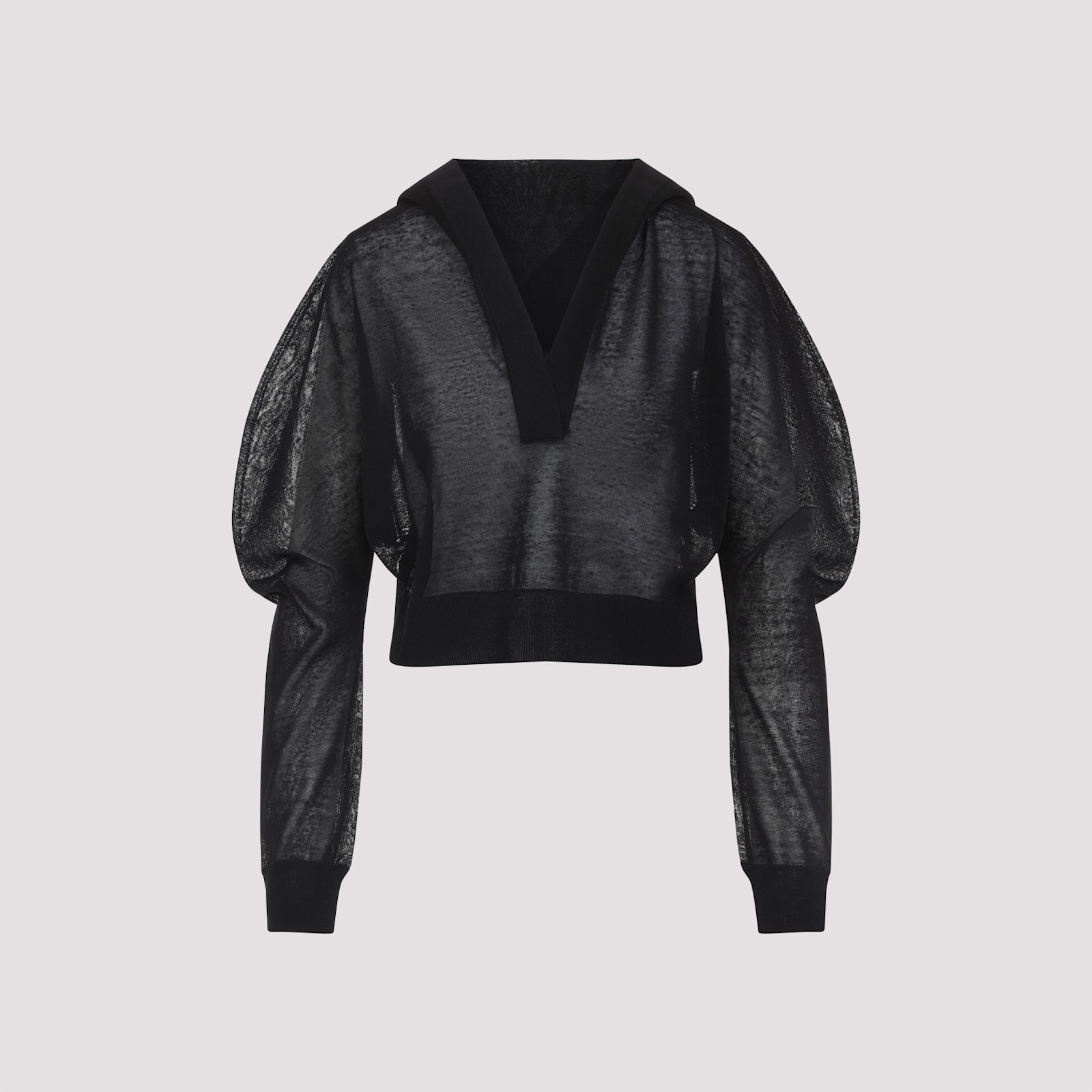 Alaia Alaïa Long Sleeves Hooded Top