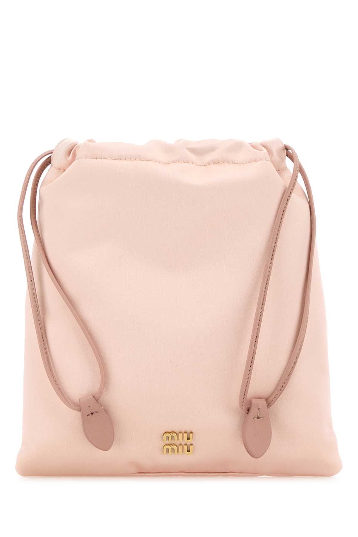 Miu Miu Powder Pink Satin Pouch