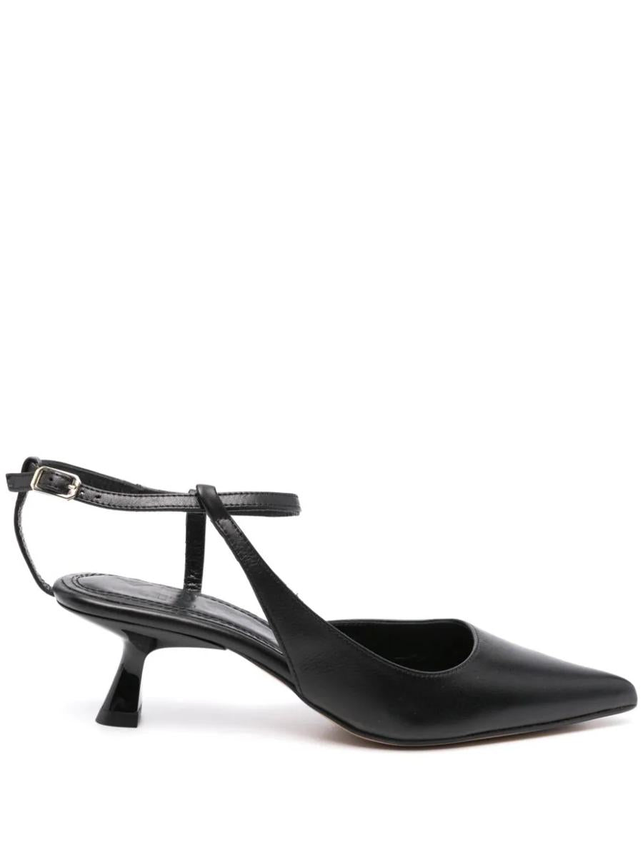 Souliers Martinez Camelia 50毫米皮革高跟鞋