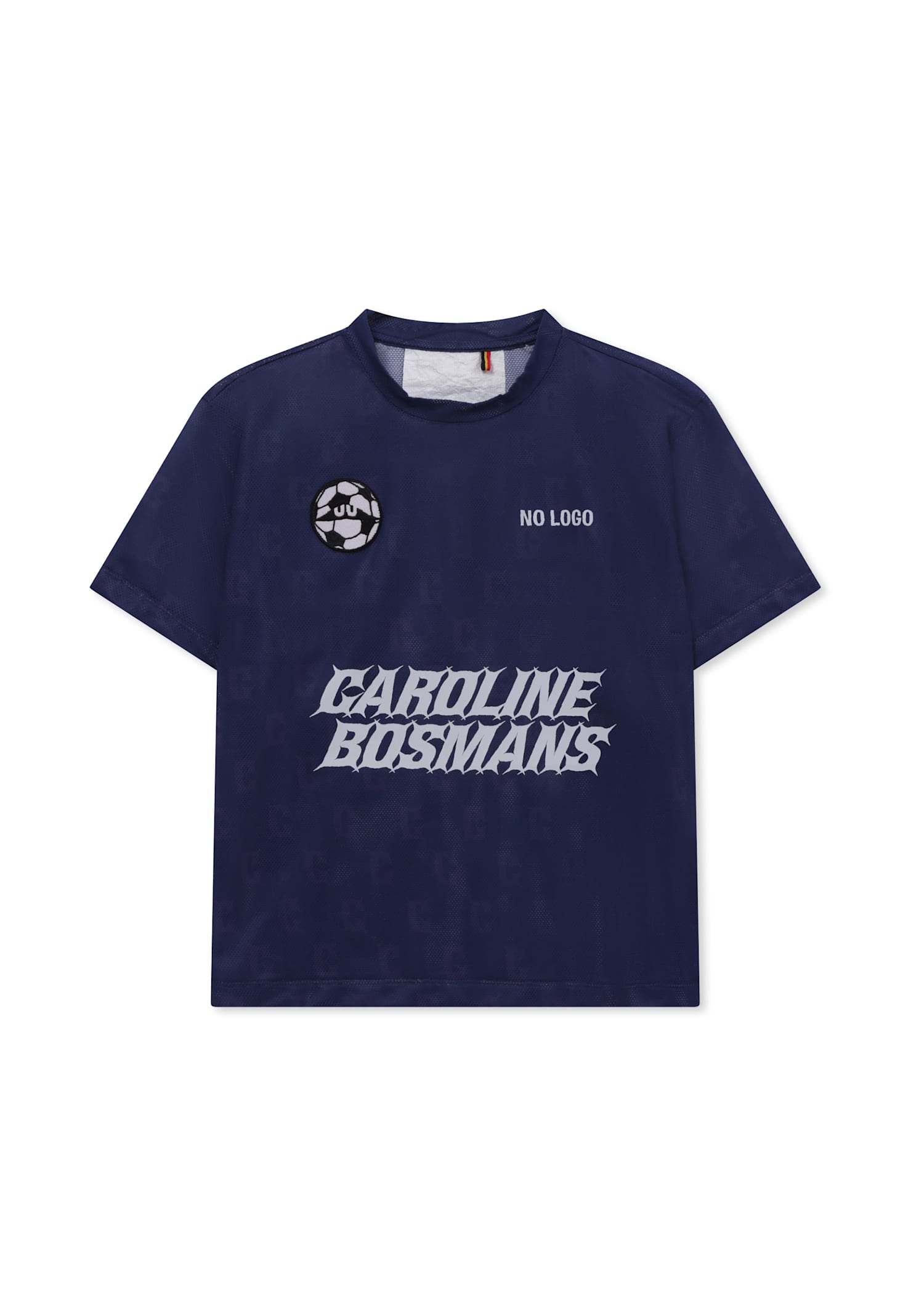 Caroline Bosmans Blue T-shirt For Girl With Logo