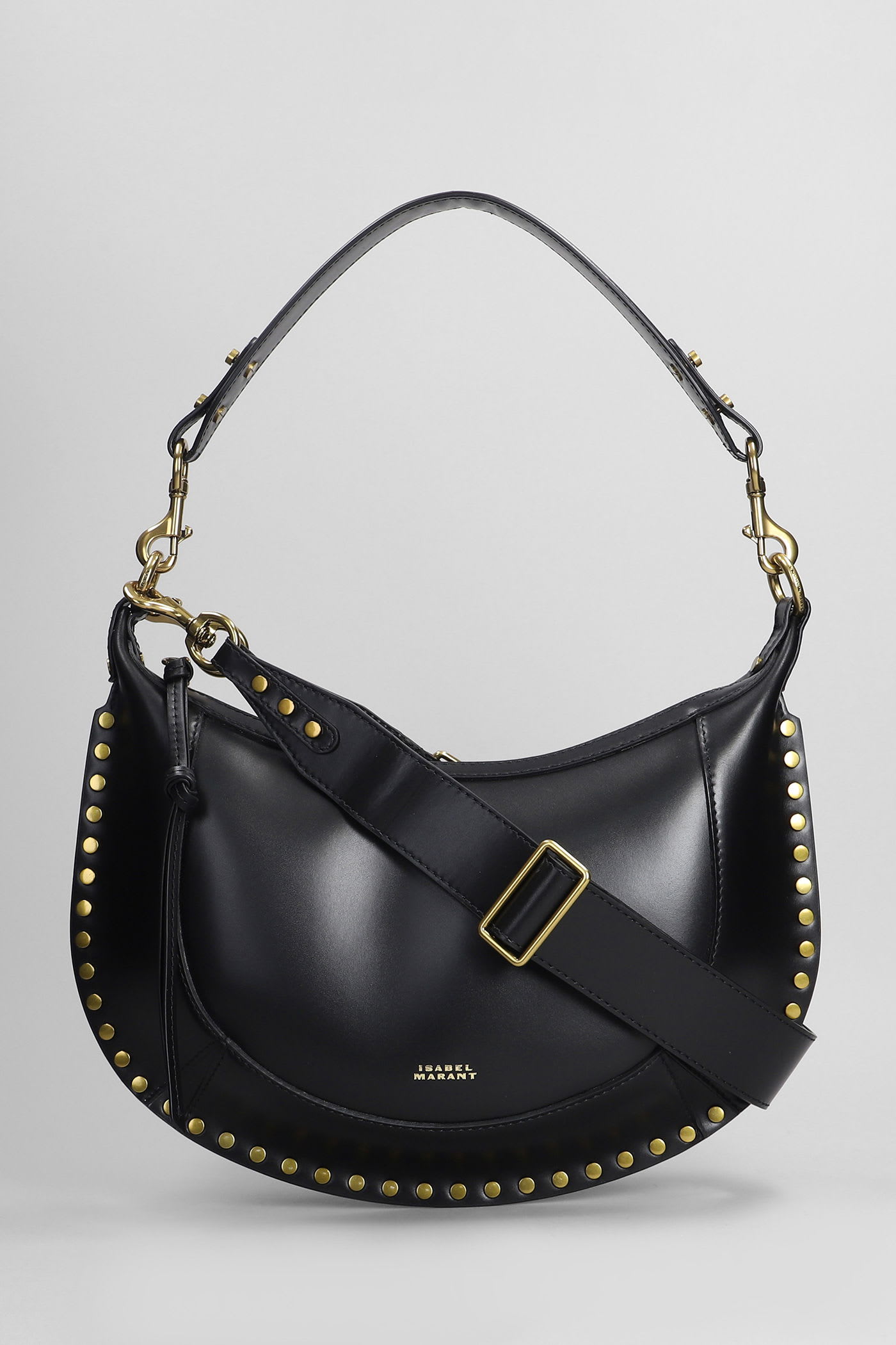 Isabel Marant Naoko Shoulder Bag In Black Leather