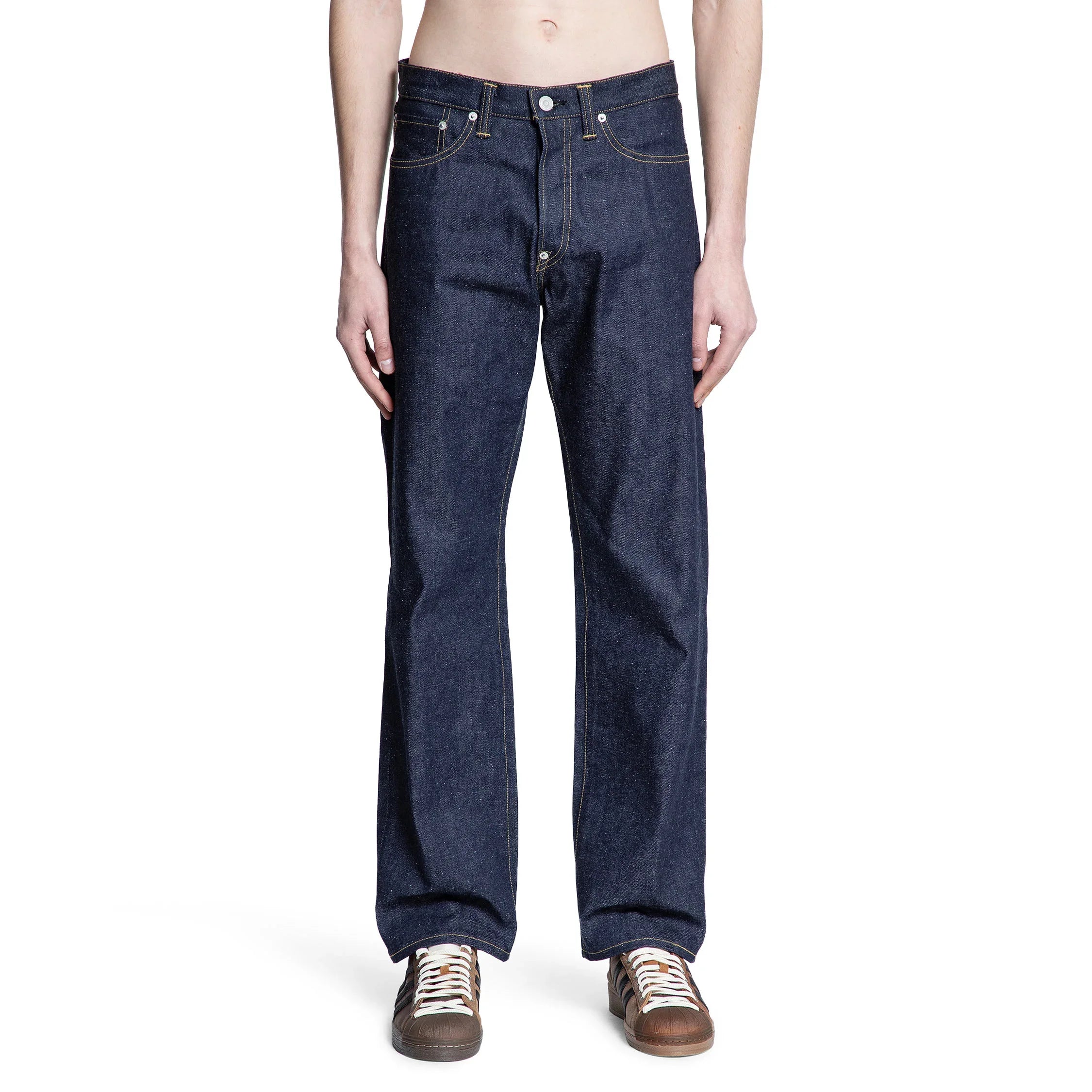 Straight Denim Pants