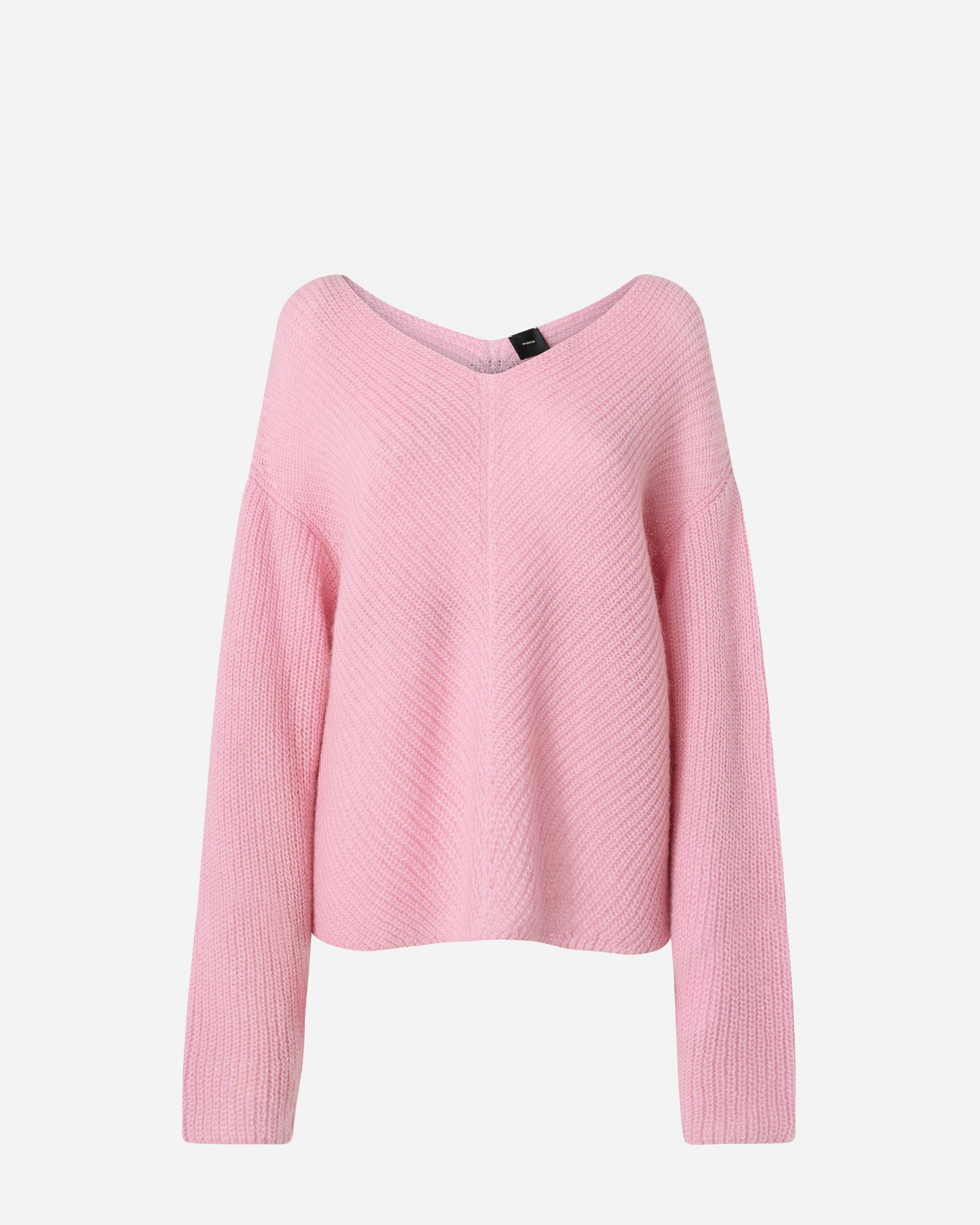 Pinko, Boat-neck sweater, Rose pâle/lilas, XS
