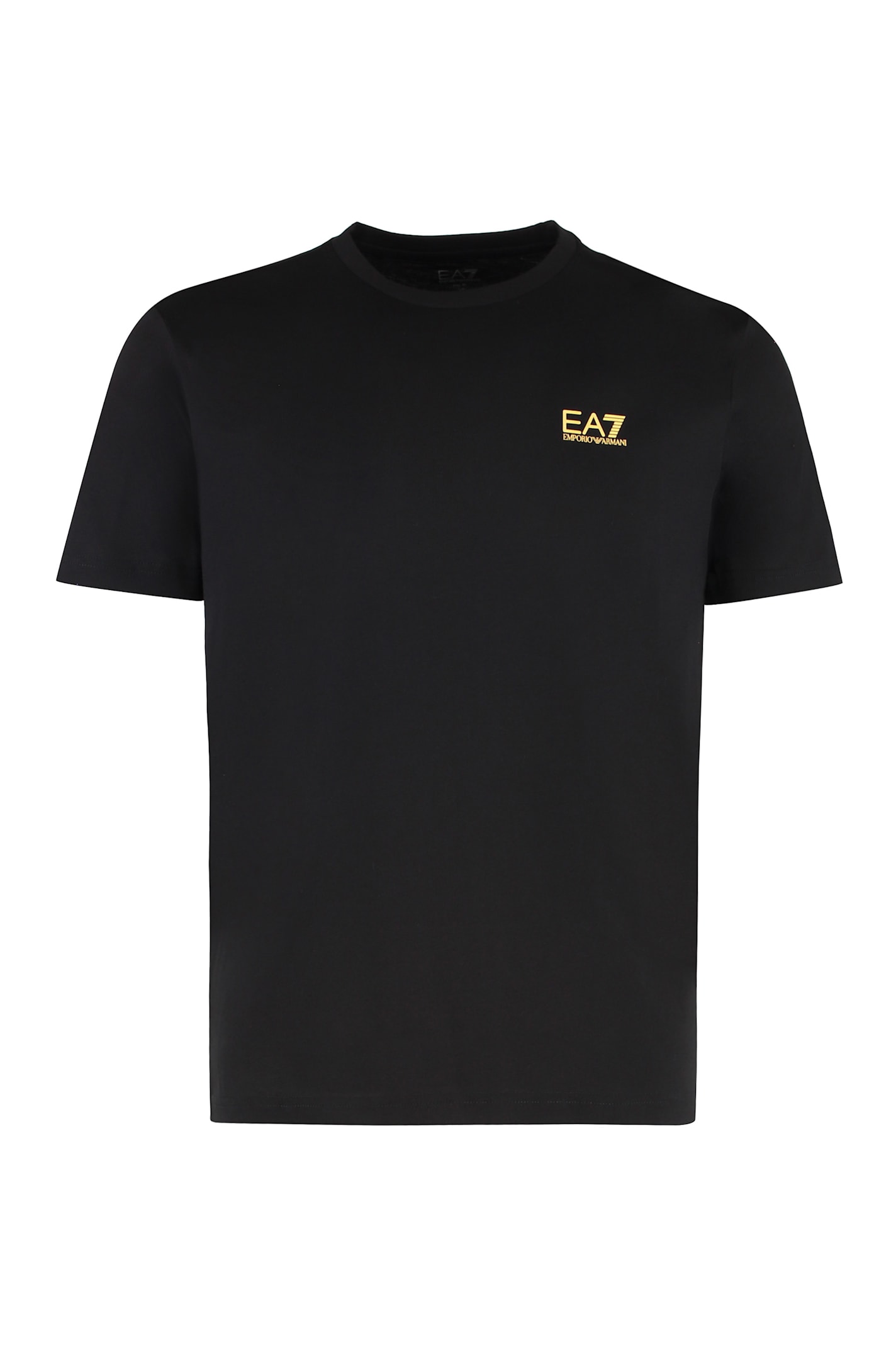 EA7 Logo Cotton T-shirt