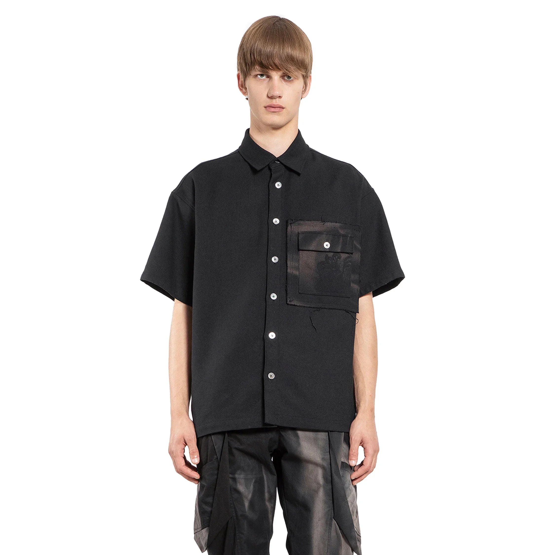 Sunbleached Patch Pocket Shirt
