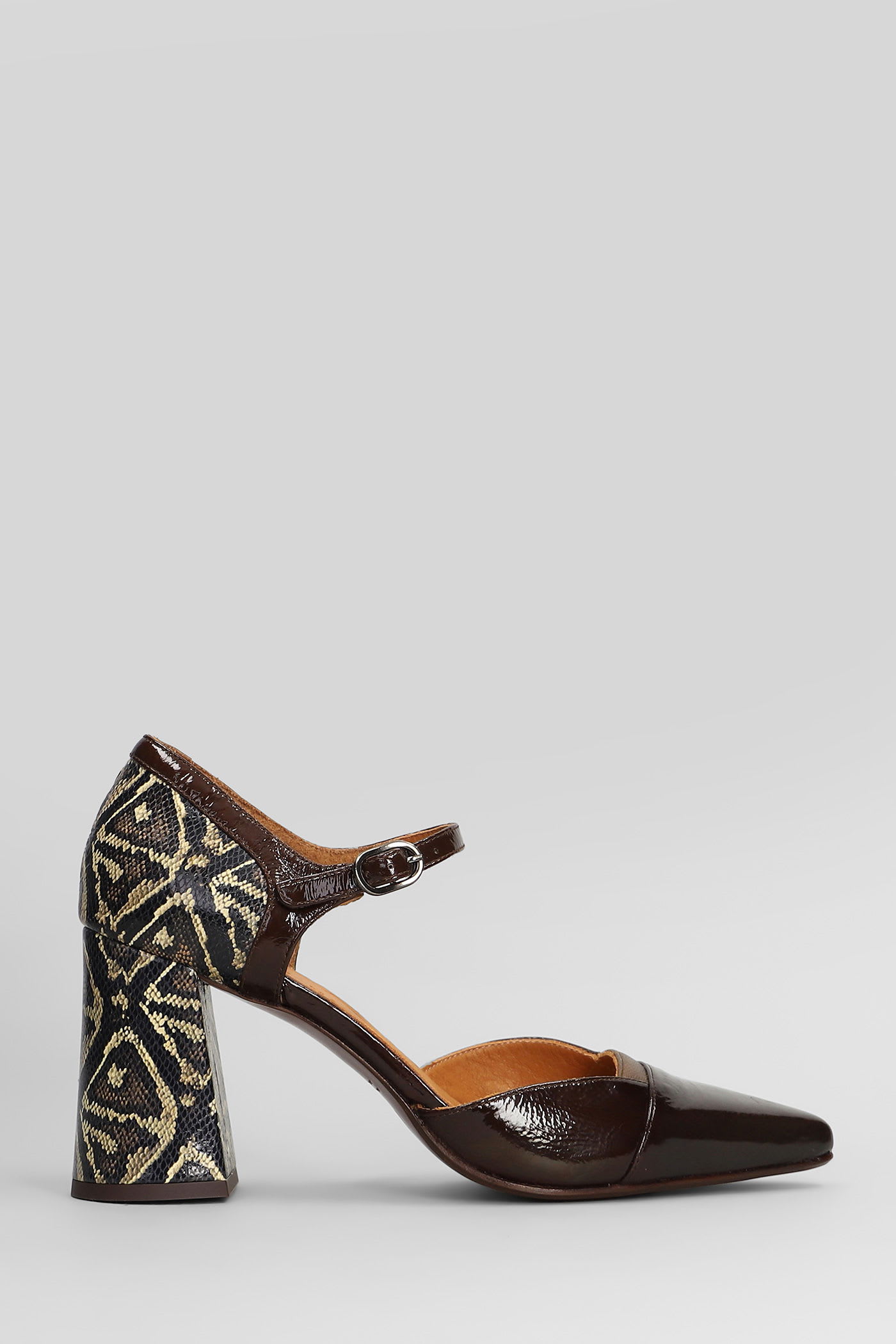 Chie Mihara Luer Pumps In Brown Leather