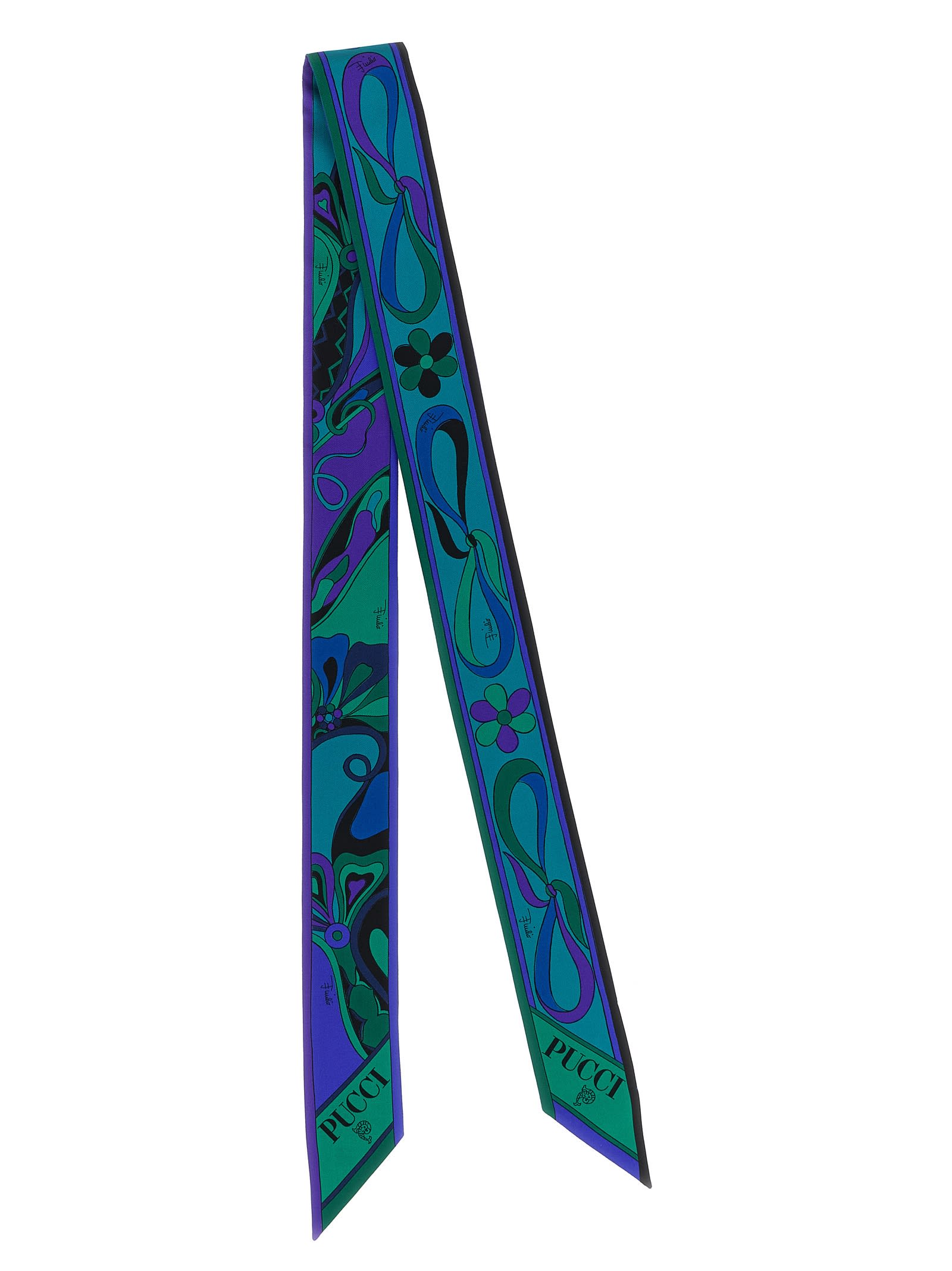 Pucci Bandeau fiori Print