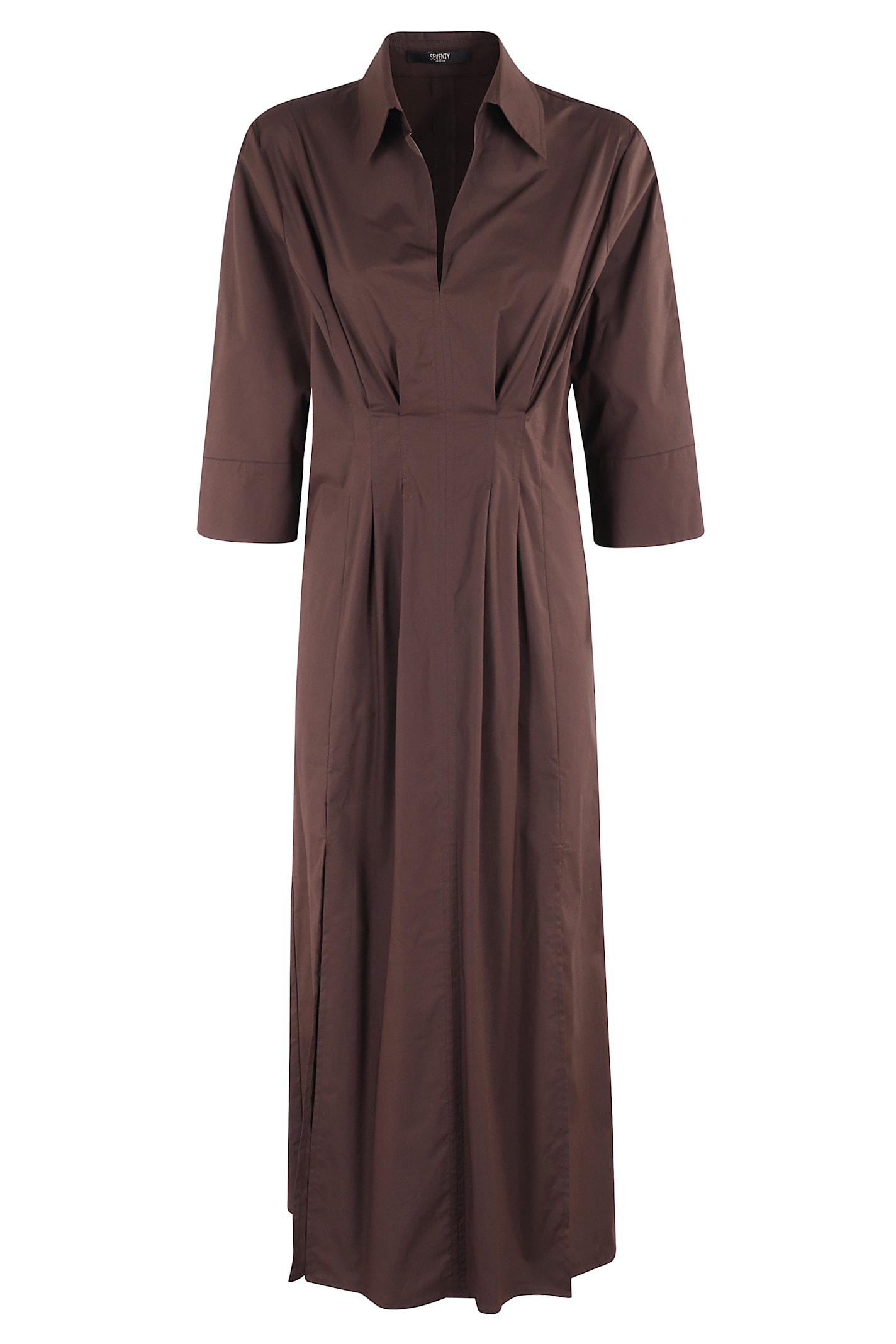 Seventy Abito Popeline Fine Cotone Stretch
